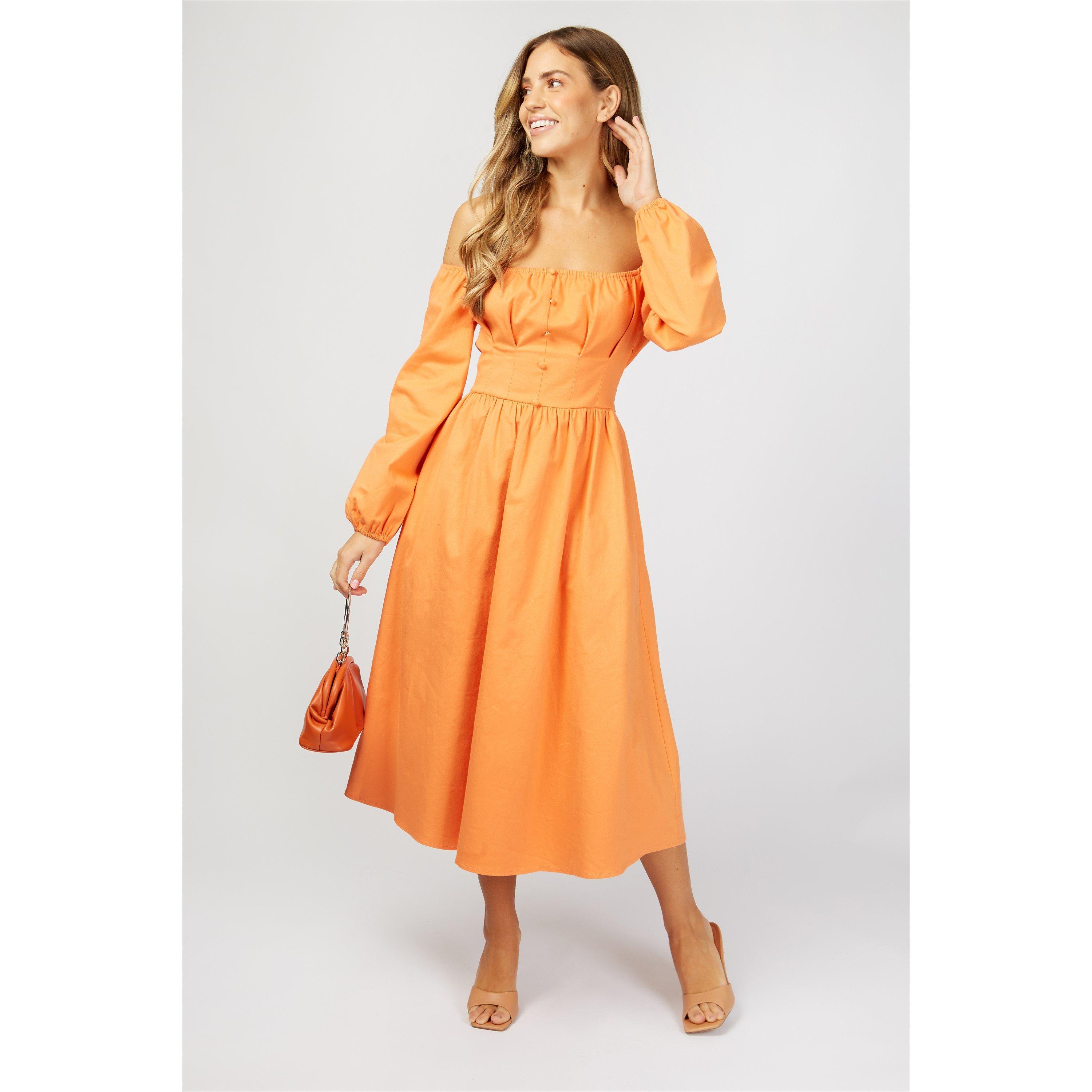 Orange - Little Mistress - Maxi Dress - 1