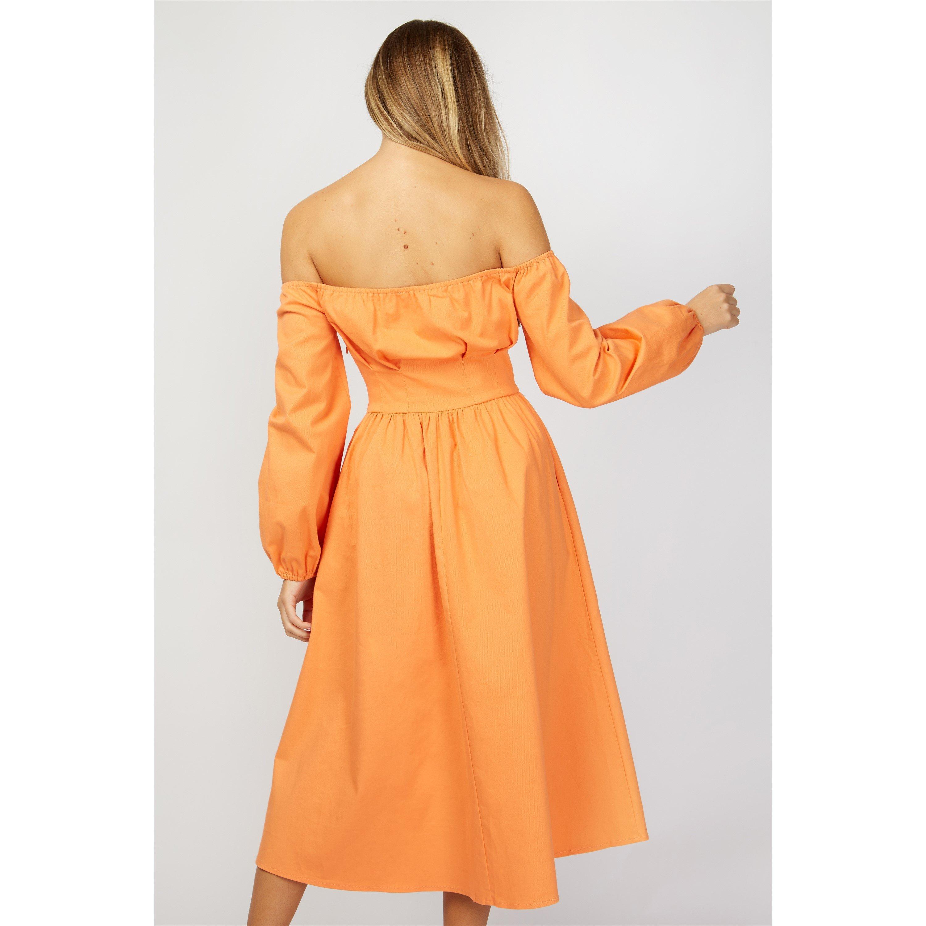 Orange - Little Mistress - Maxi Dress - 2