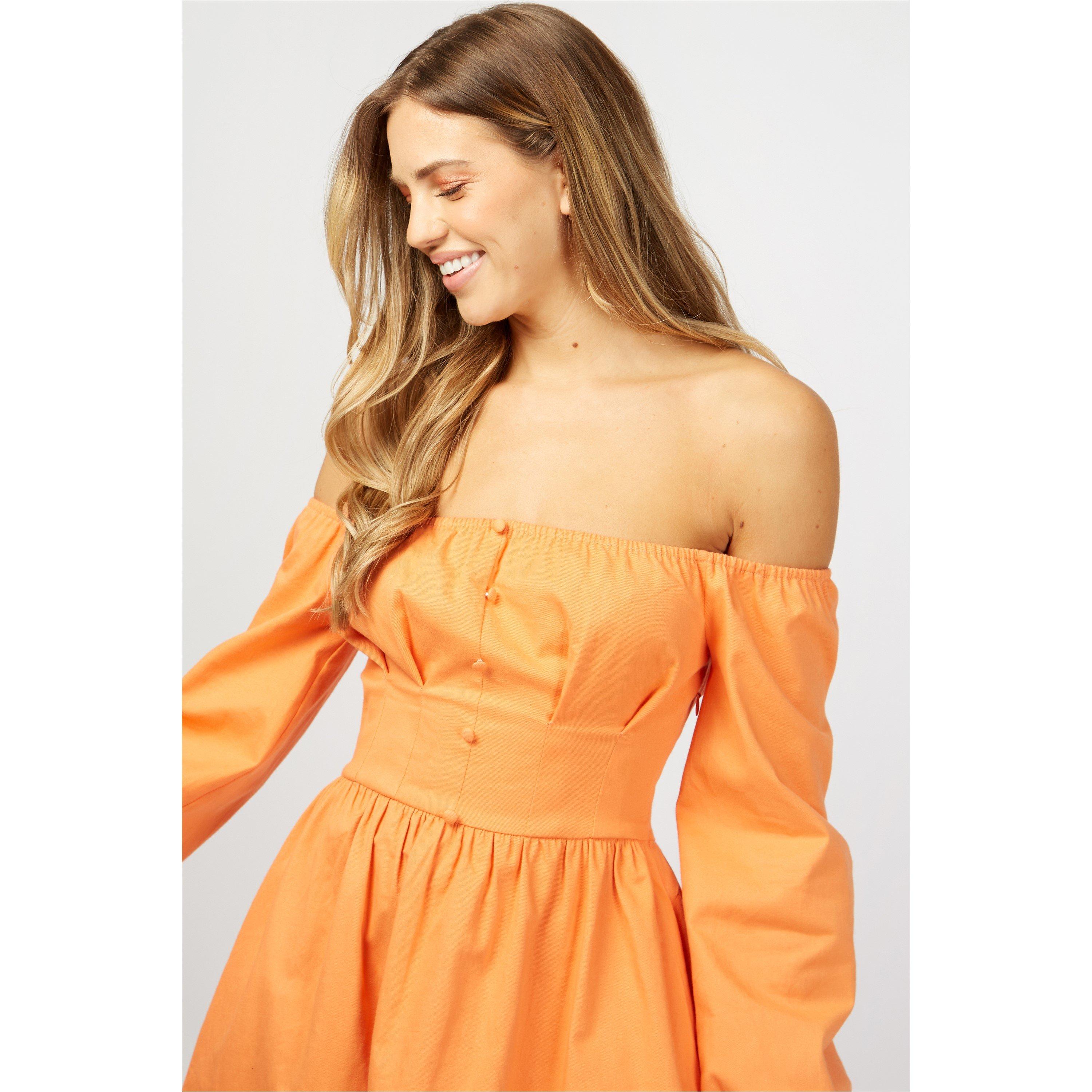 Orange - Little Mistress - Maxi Dress - 3