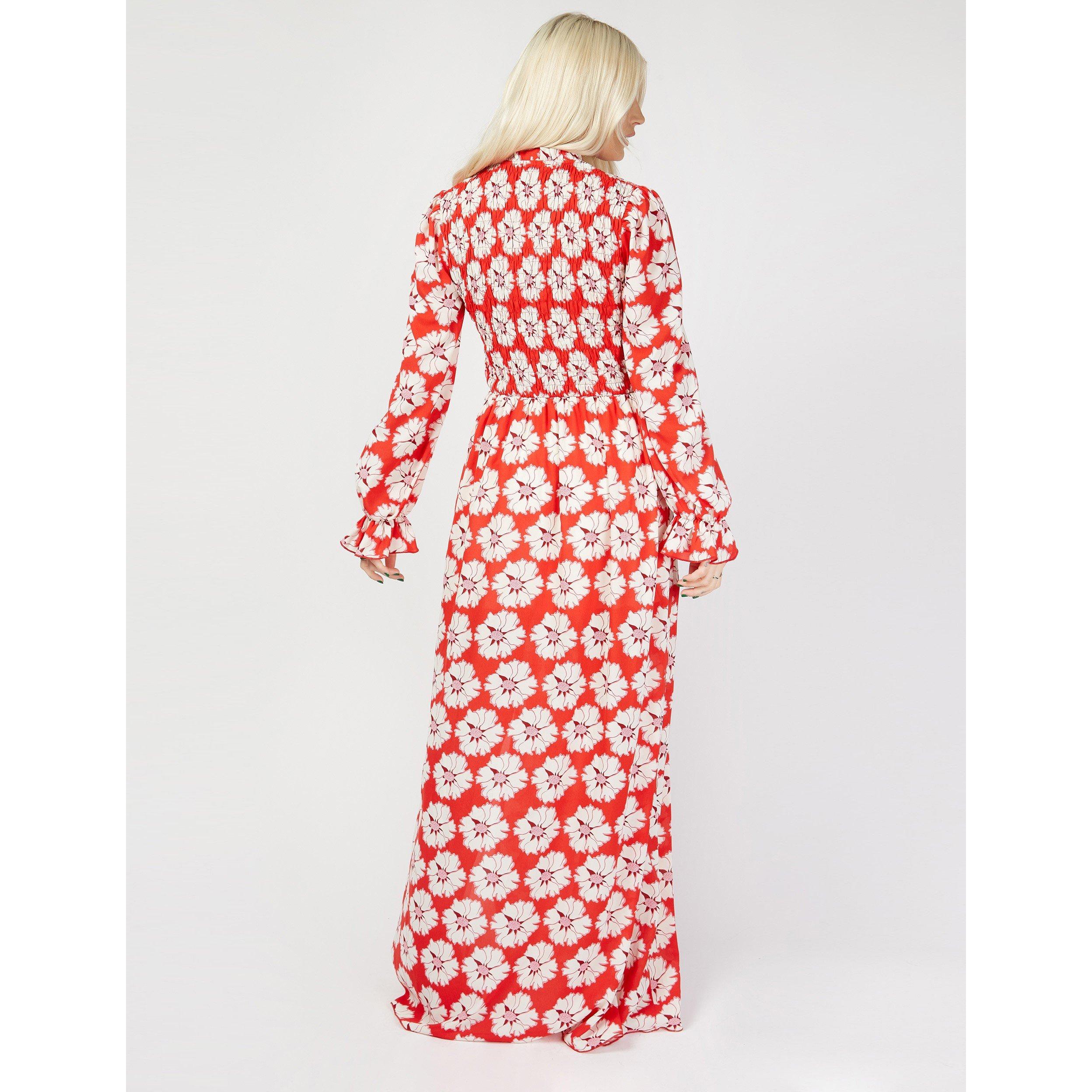 Red Pink Flrl - Little Mistress - Maxi Dress - 2