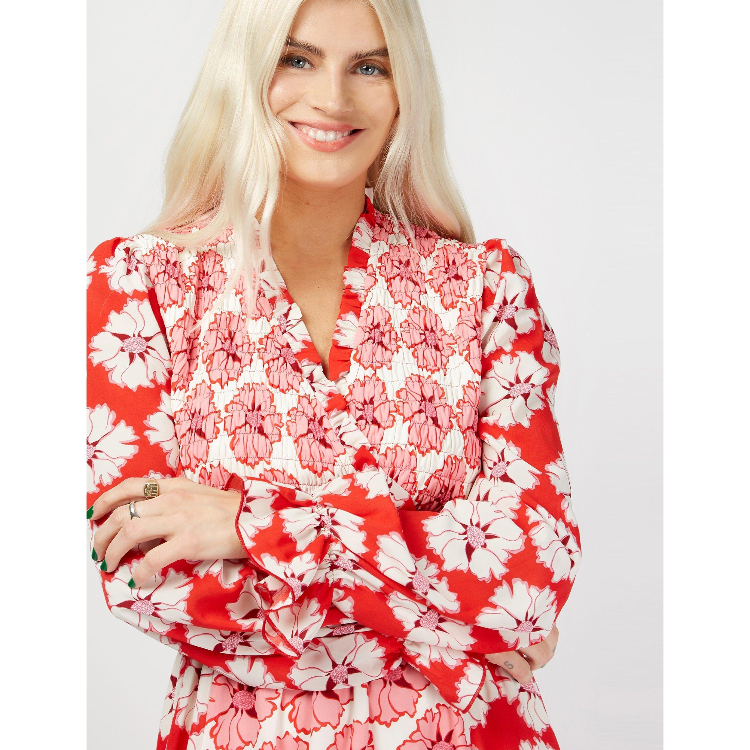 Red Pink Flrl - Little Mistress - Maxi Dress - 3