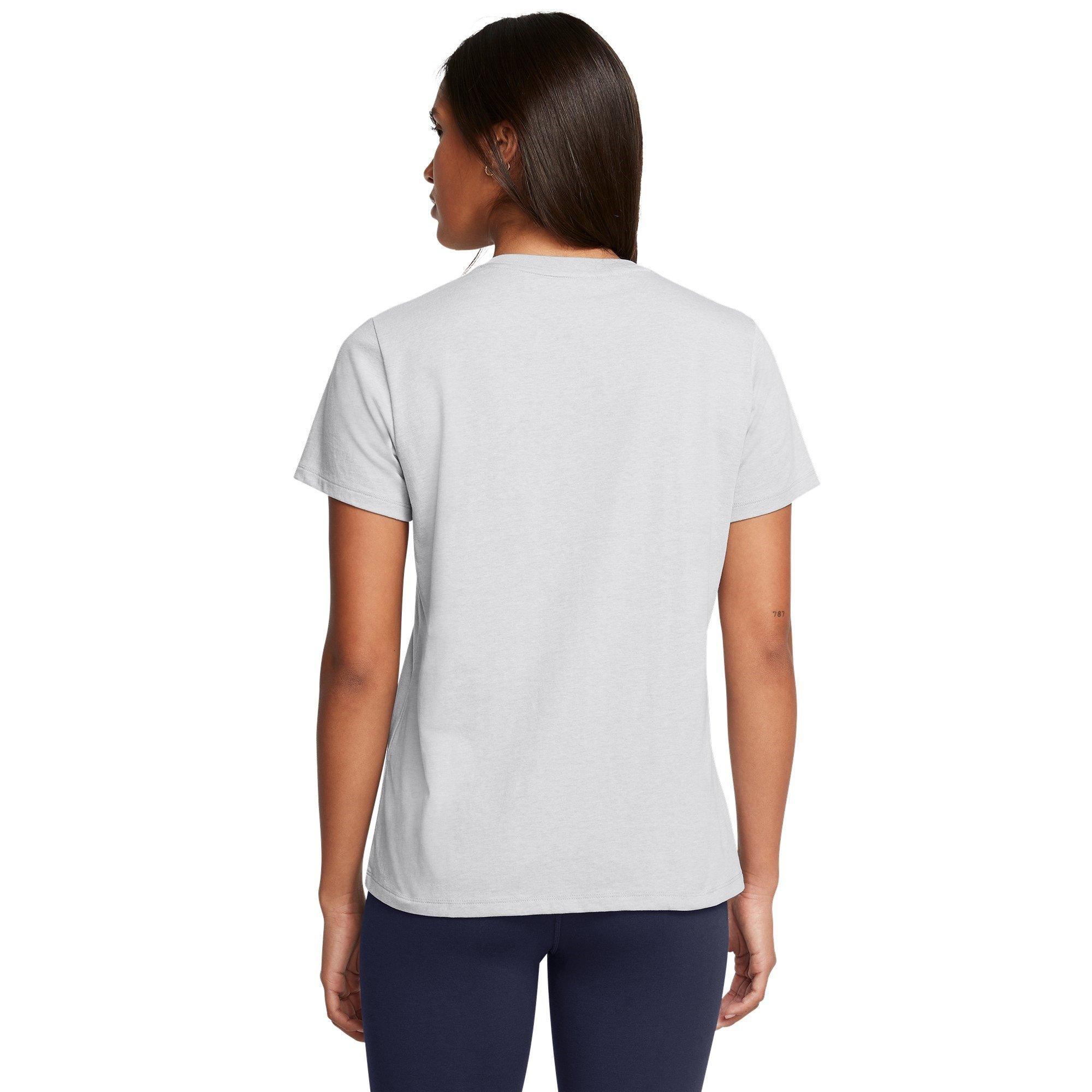 Gray Heat/Blk - Under Armour - Simple Branded Short Sleeve Tee Womens - 3