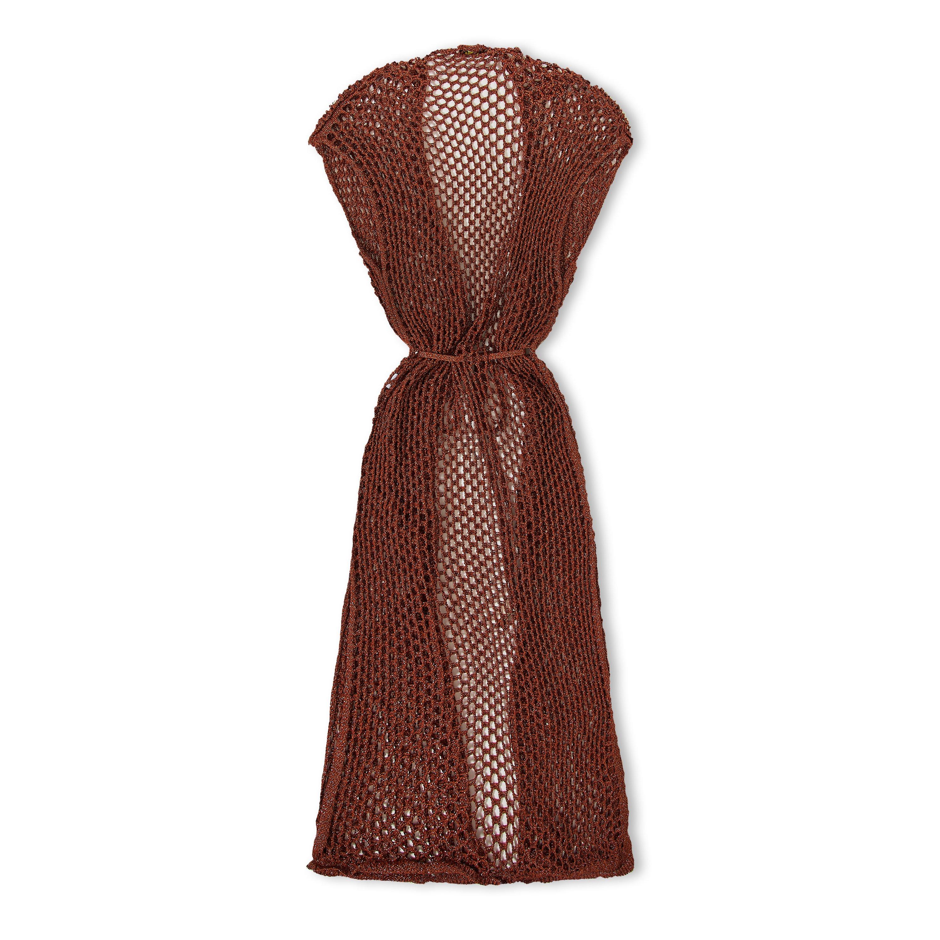 Bronze - Nima Liminal Knitting - Nima Li Kimono Dress Ld62 - 2