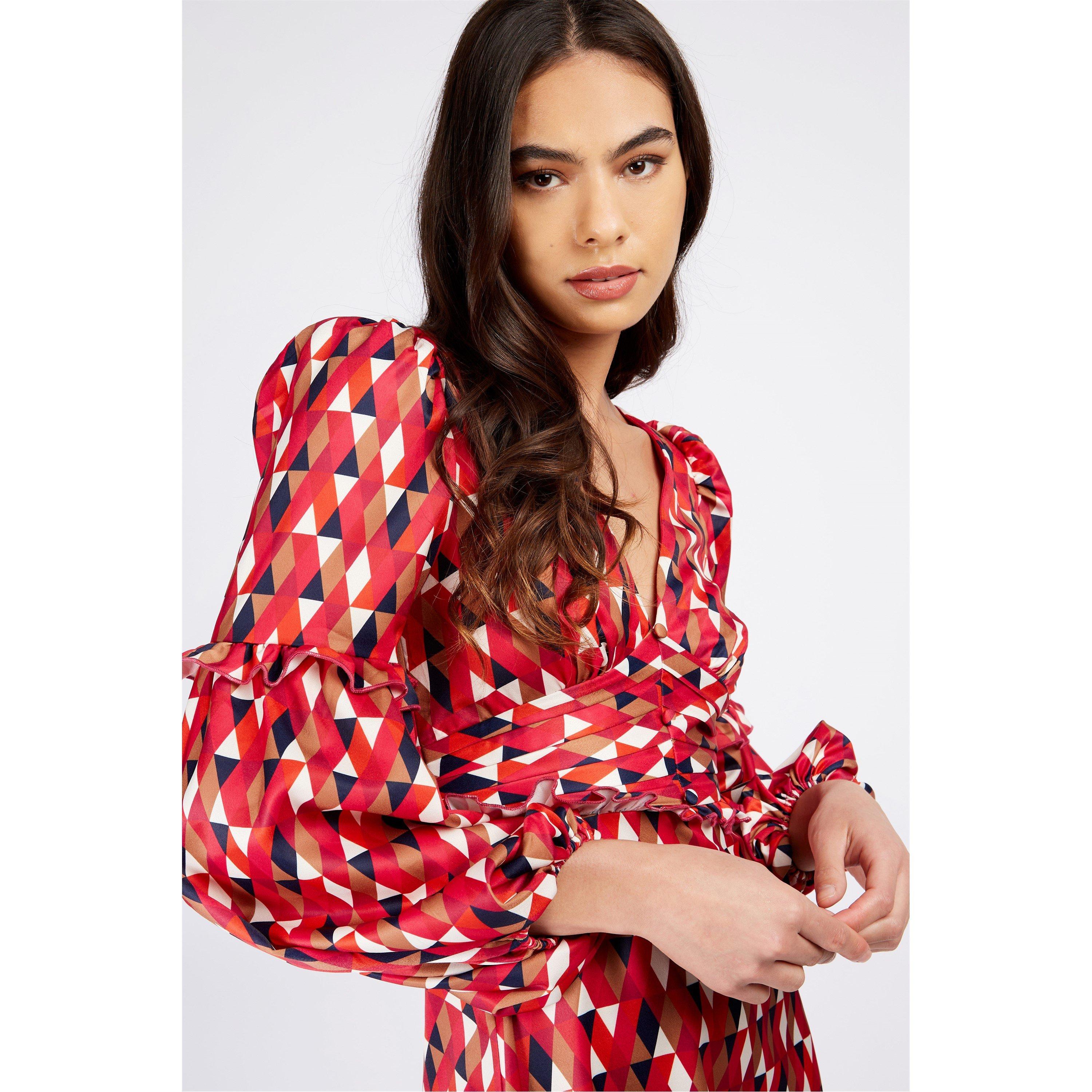 Meerkleurig - Little Mistress - Mini Dress - 3