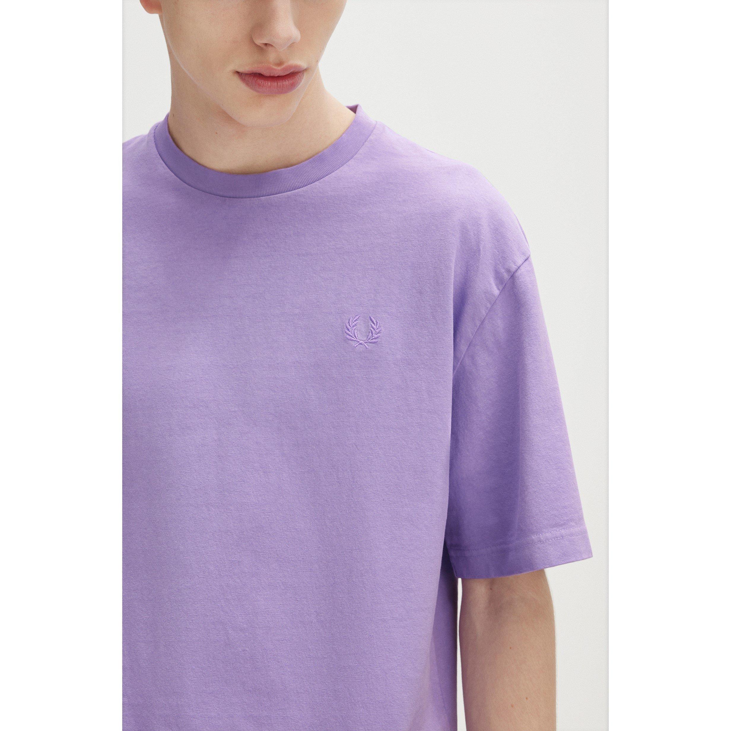 Ultra Violet - Fred Perry - Garment Dyed T-Shirt - 2