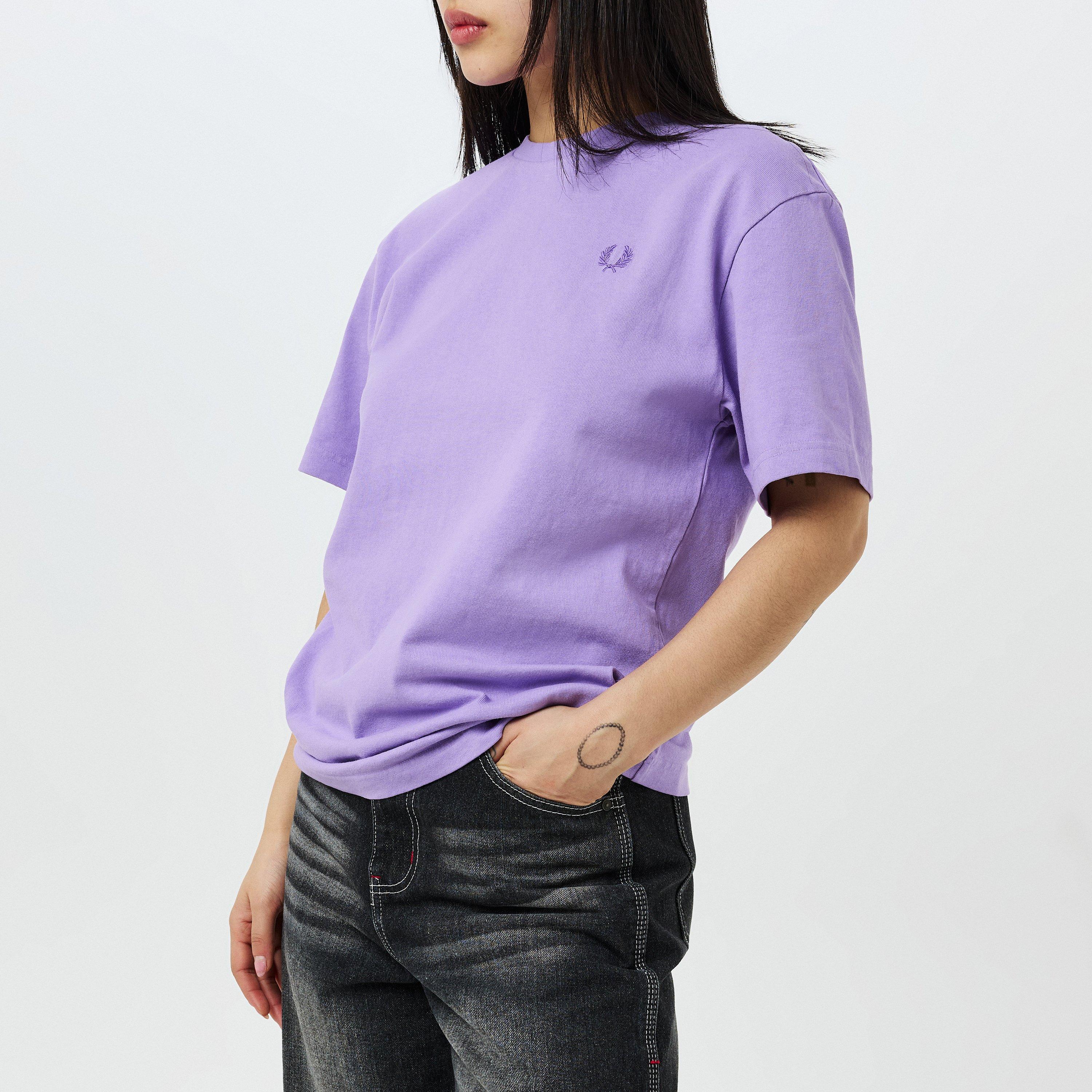Ultra Violet - Fred Perry - Garment Dyed T-Shirt - 3