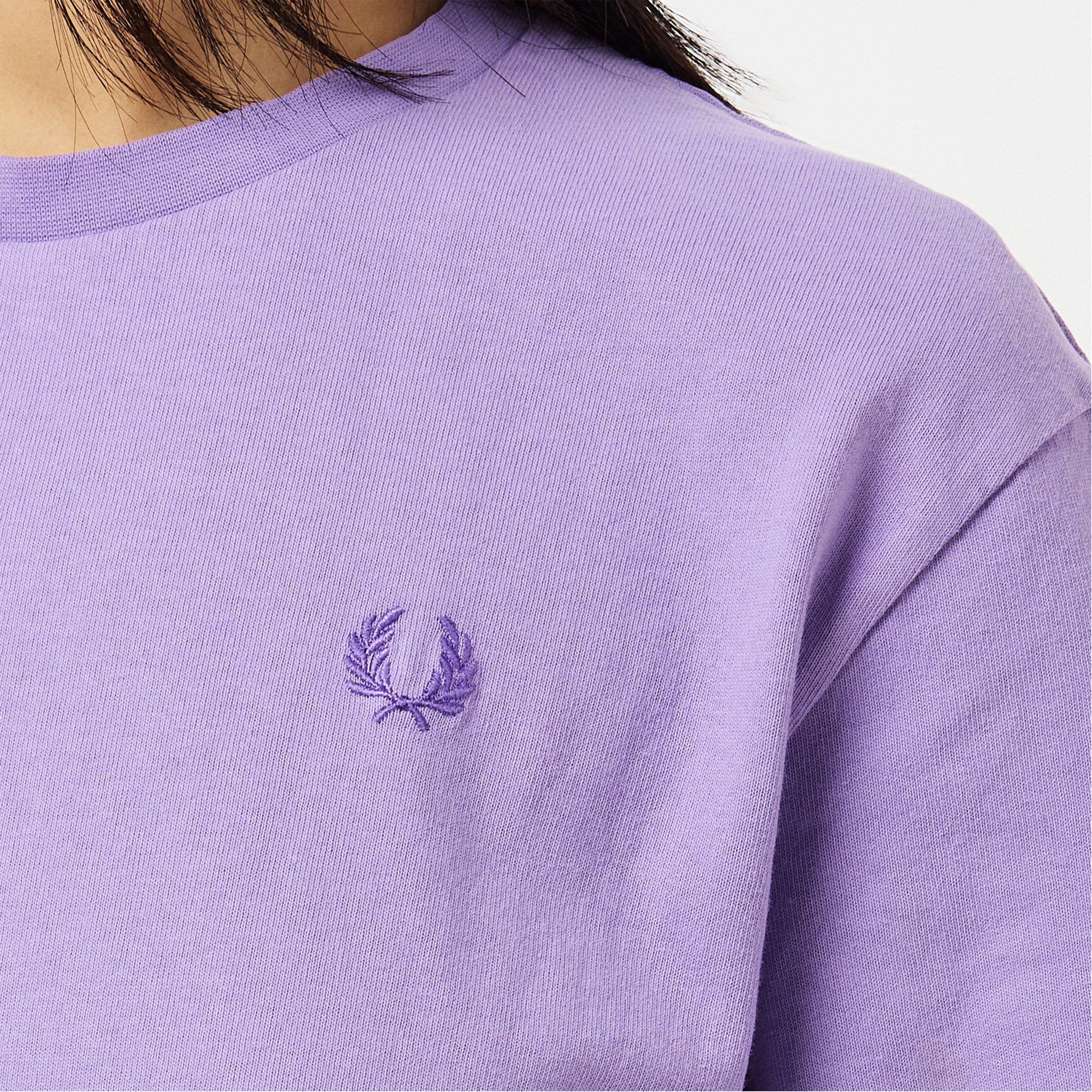 Ultra Violet - Fred Perry - Garment Dyed T-Shirt - 5