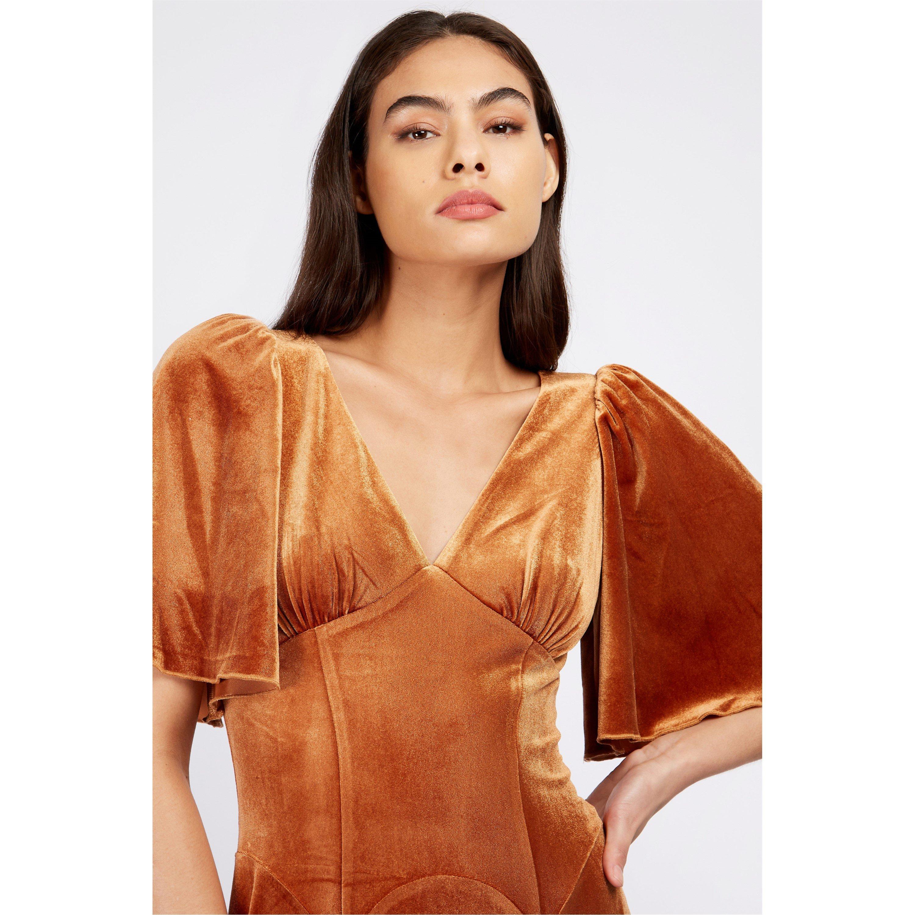 Gold - Little Mistress - Maxi Dress - 3