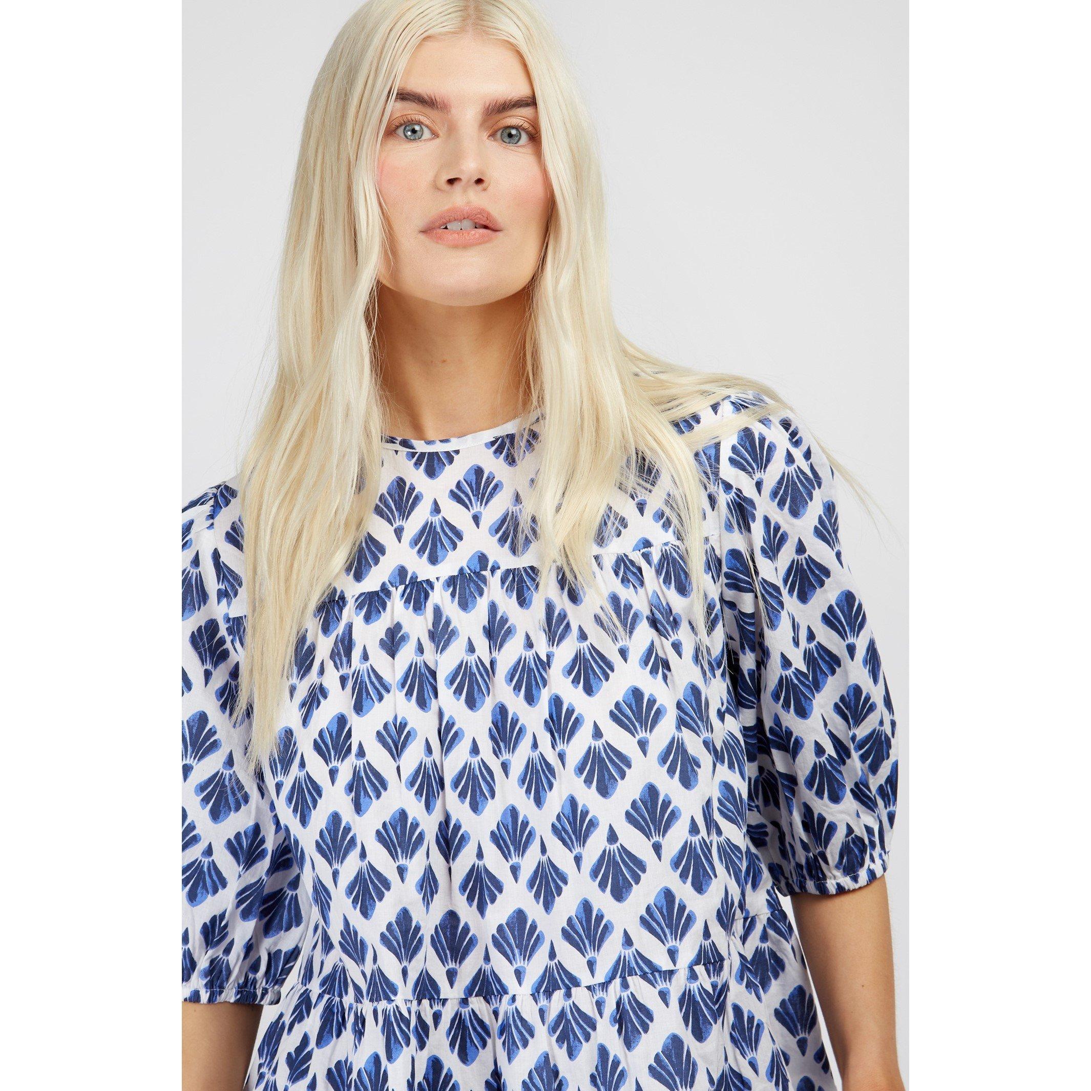 Wht Bl - Little Mistress - Smock Dress - 3