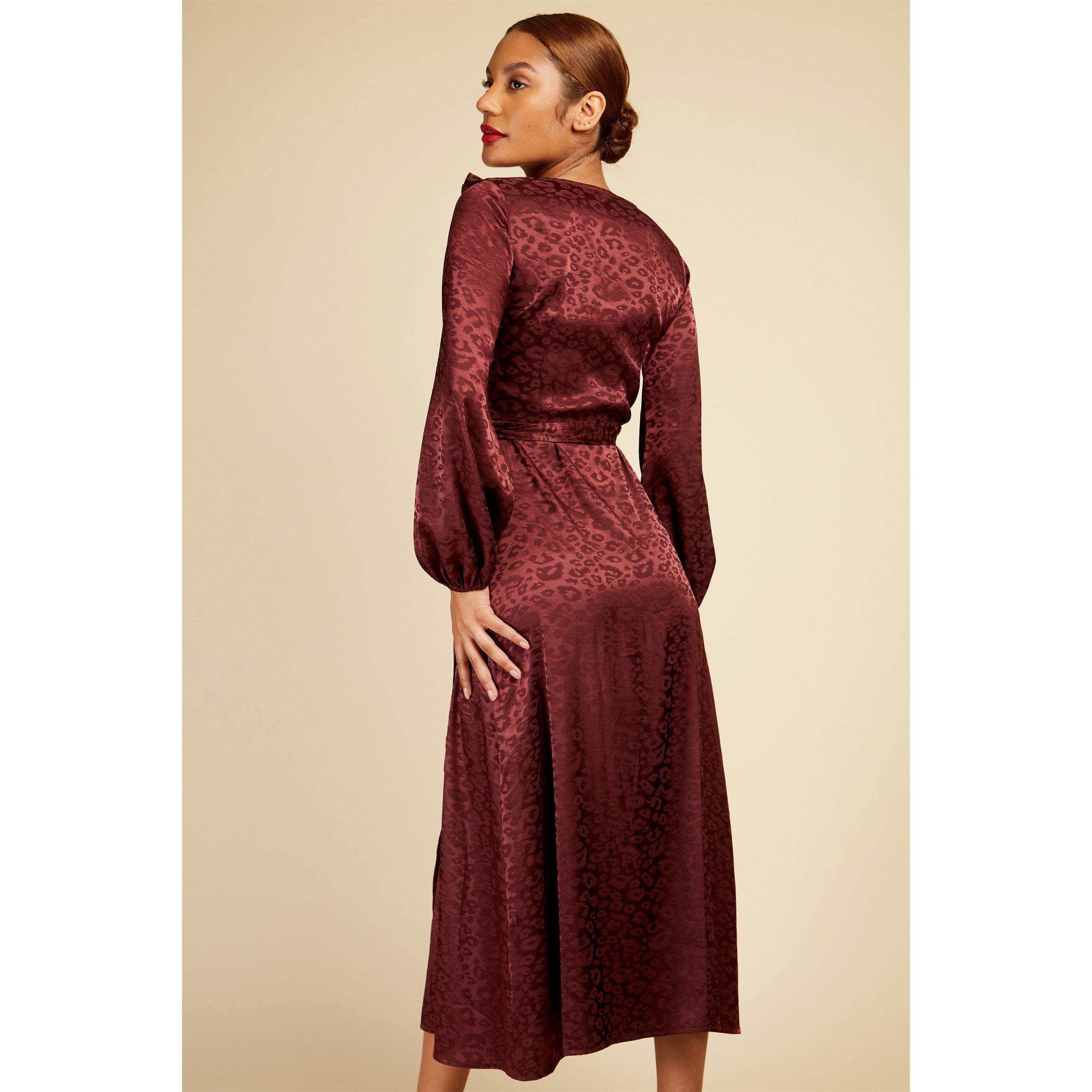 Wine - Little Mistress - Maxi Dress - 2