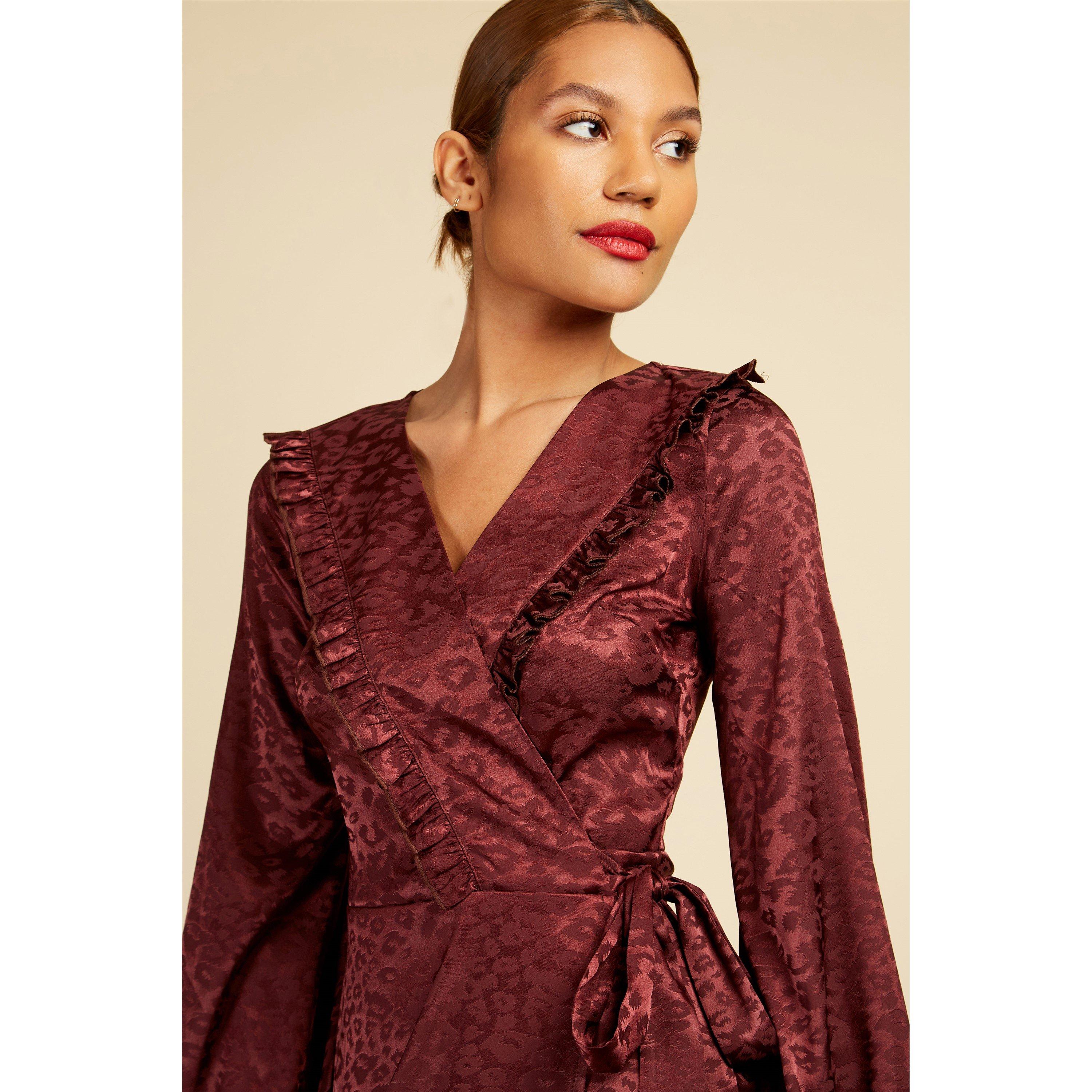 Wine - Little Mistress - Maxi Dress - 3