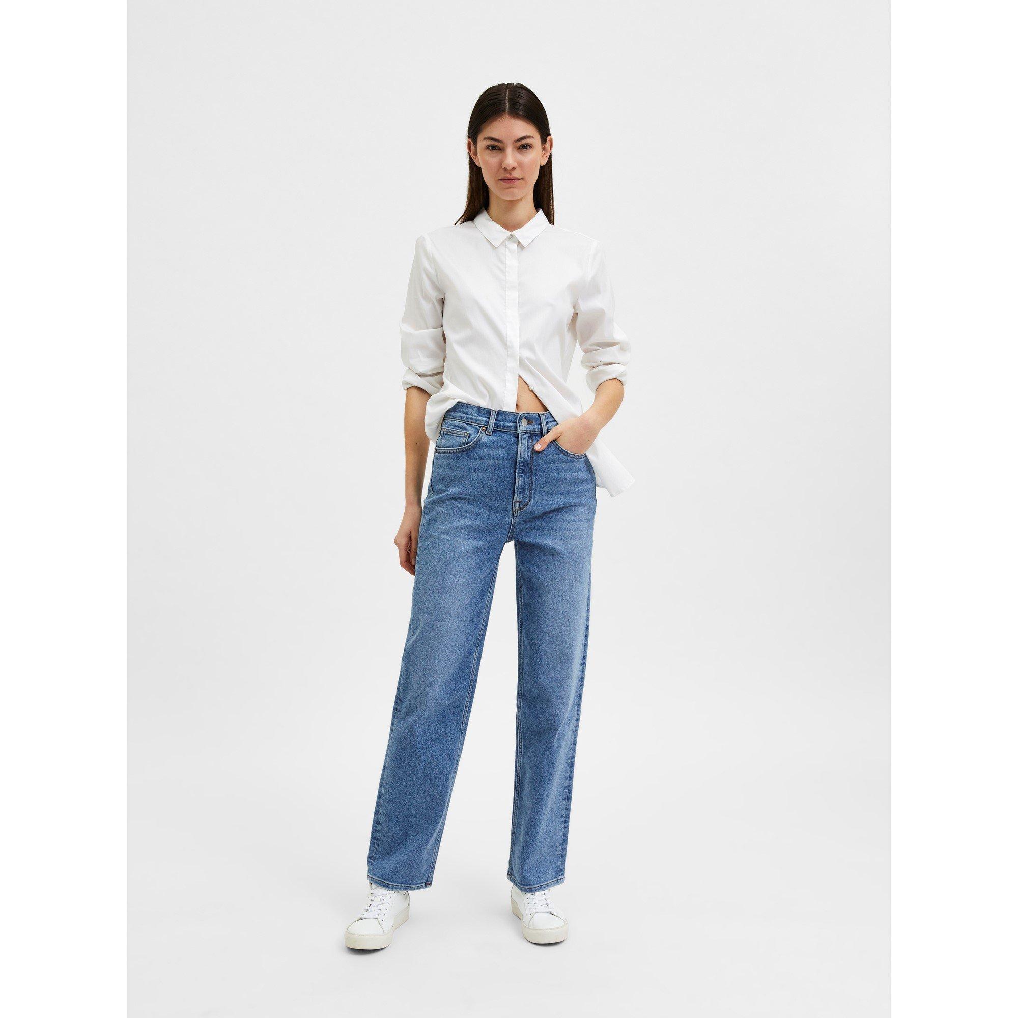 Mittelblau - Selected Femme - Marie Jeans - 3