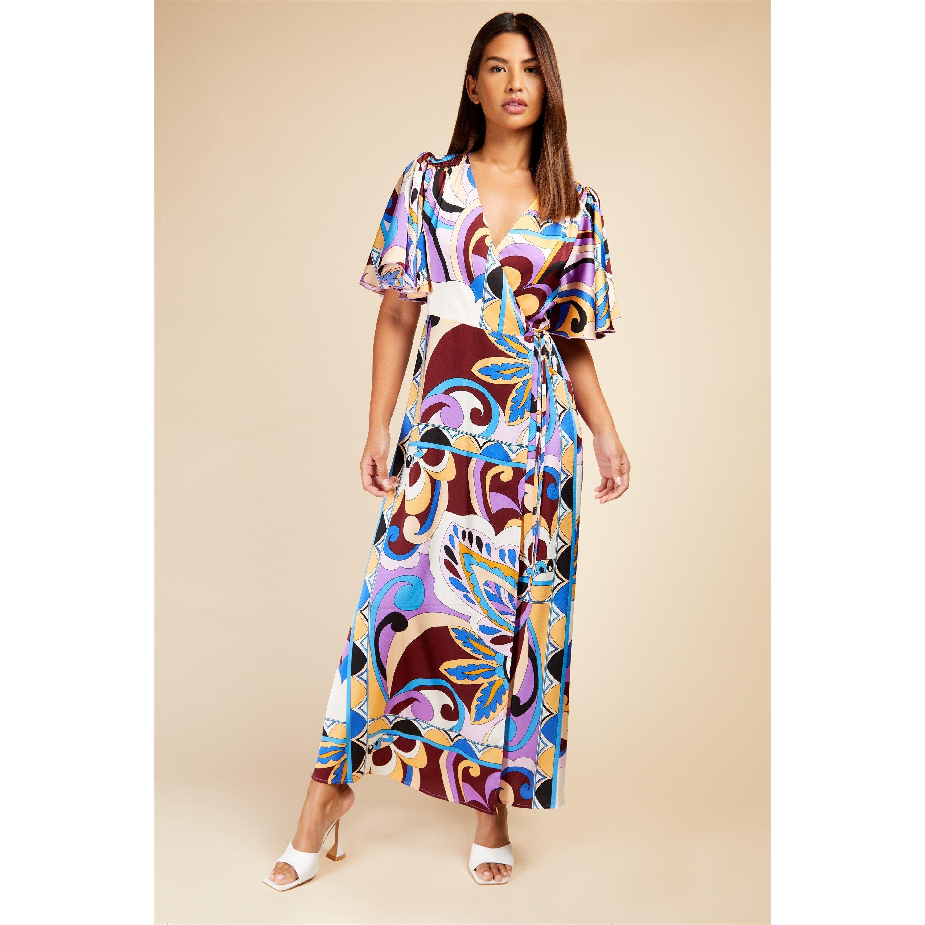 Multi - Little Mistress - Women's Maxi Dress - 1