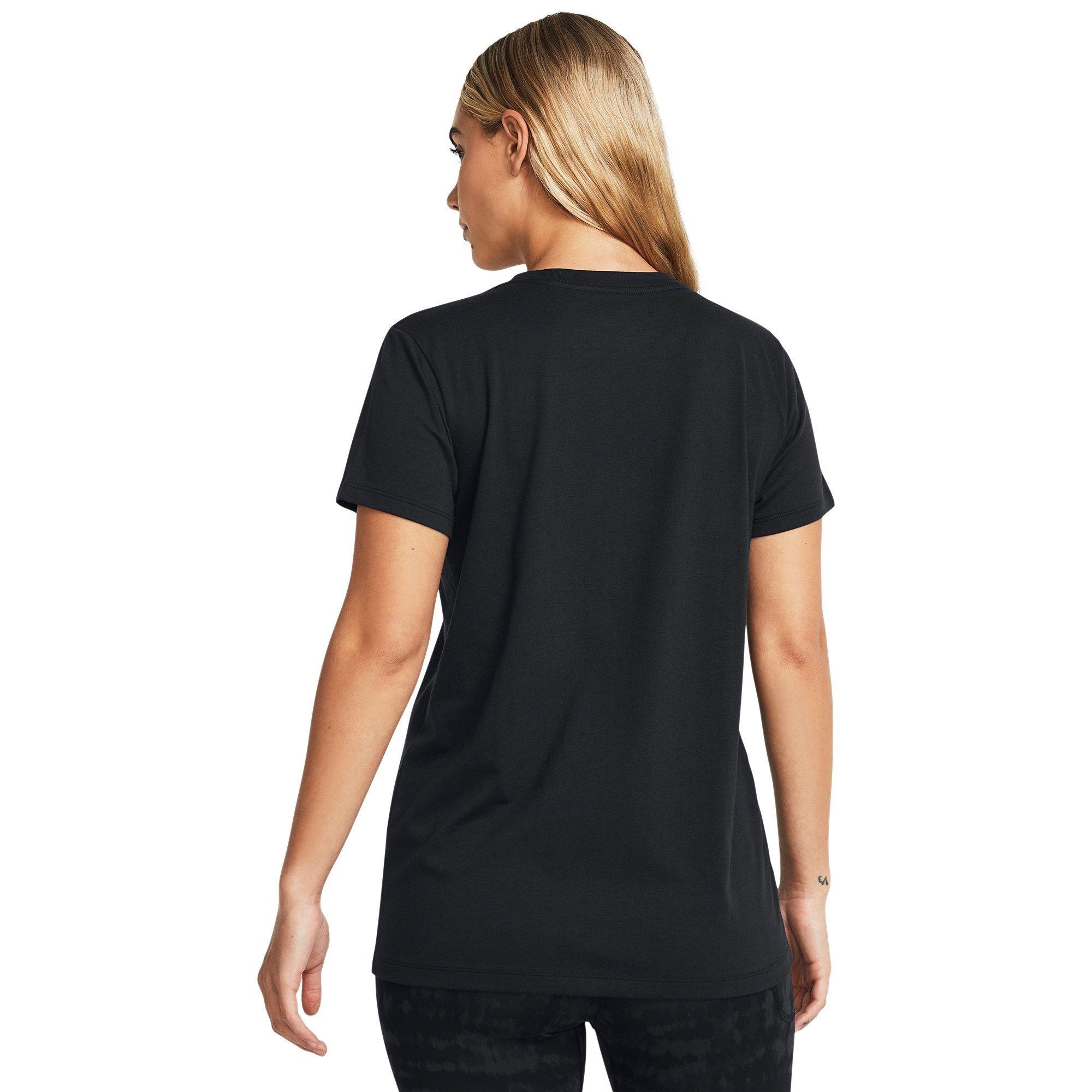 Blk/Blk - Under Armour - Sportstyle Graphic Short Sleeve Womens - 3