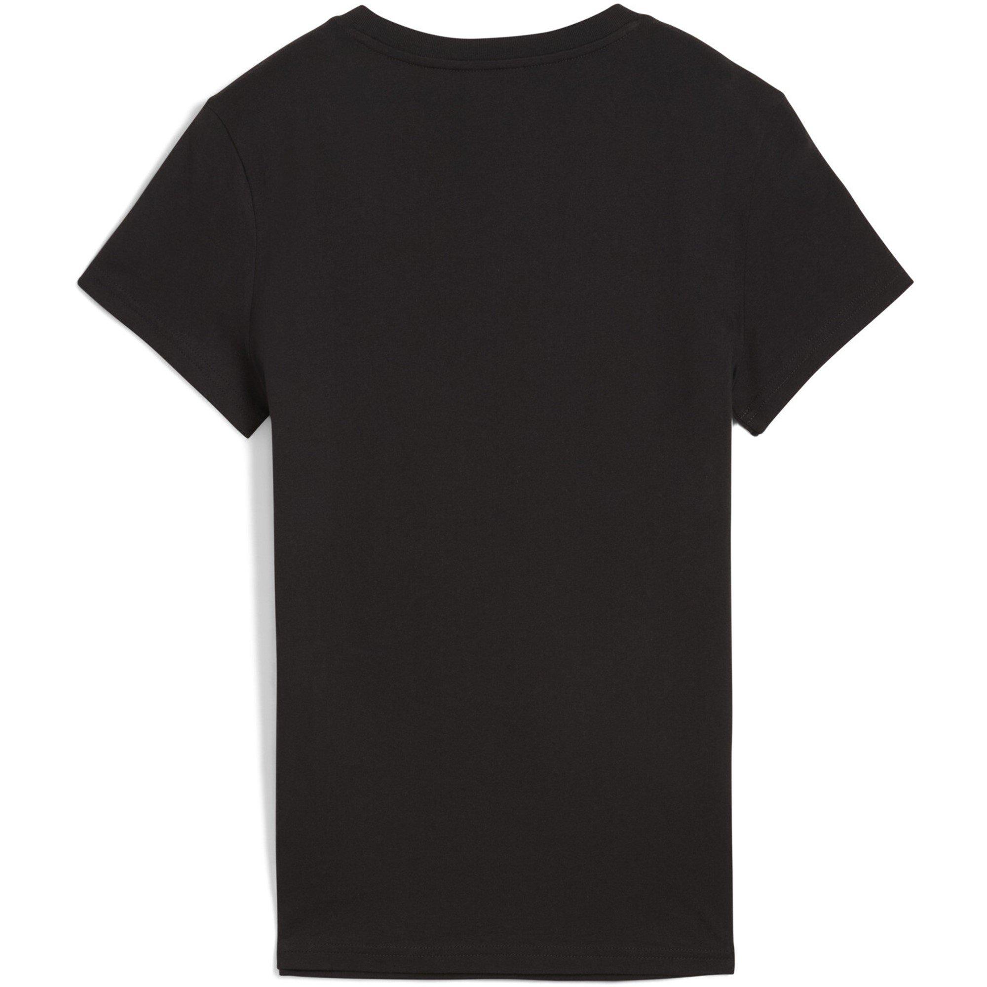 Puma Black - Puma - Women's Regular Fit Logo T-Shirt - 5