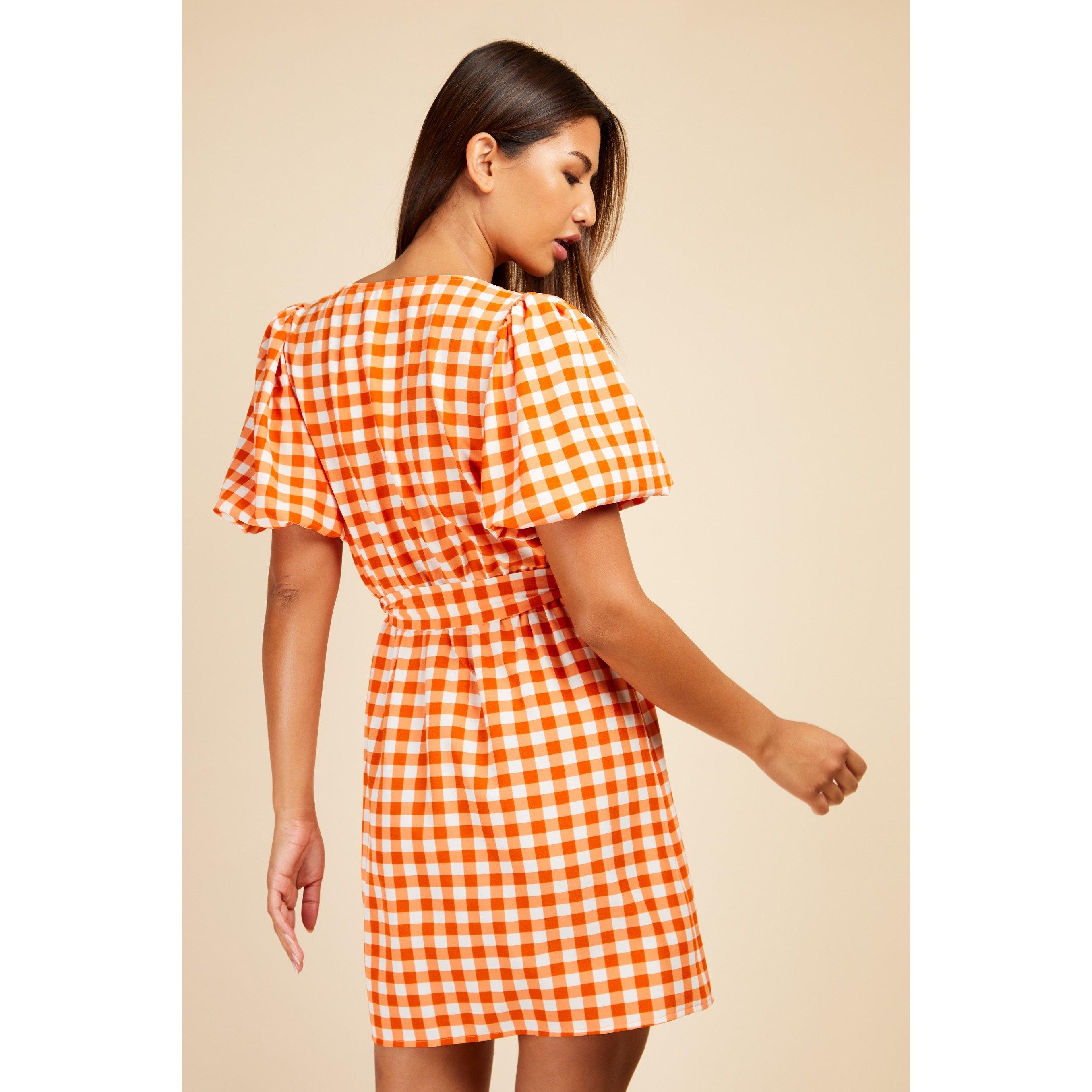 Orange - Little Mistress - Mini Dress - 3