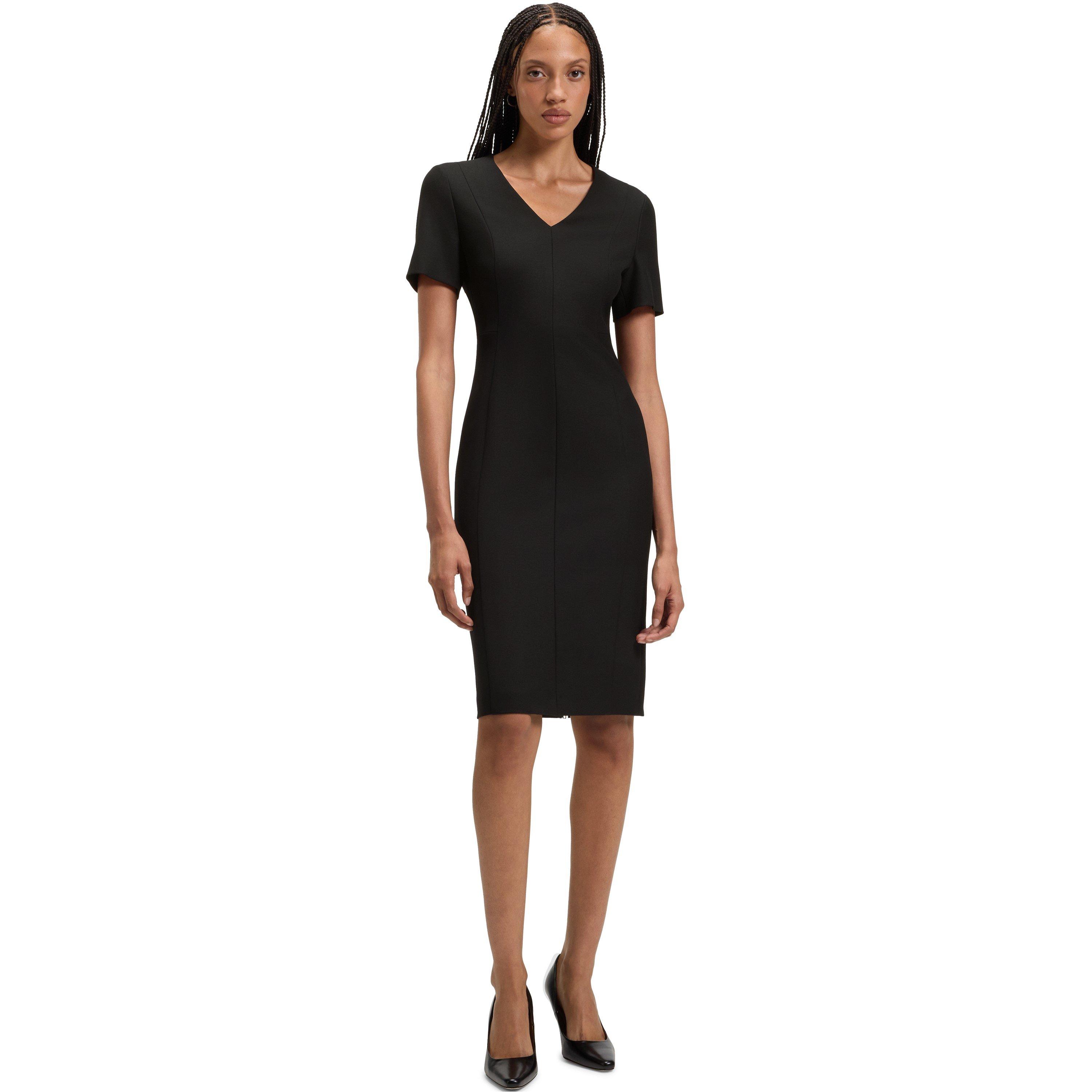 Black - Boss - Women's Damaisa T-Shirt Dress - 2