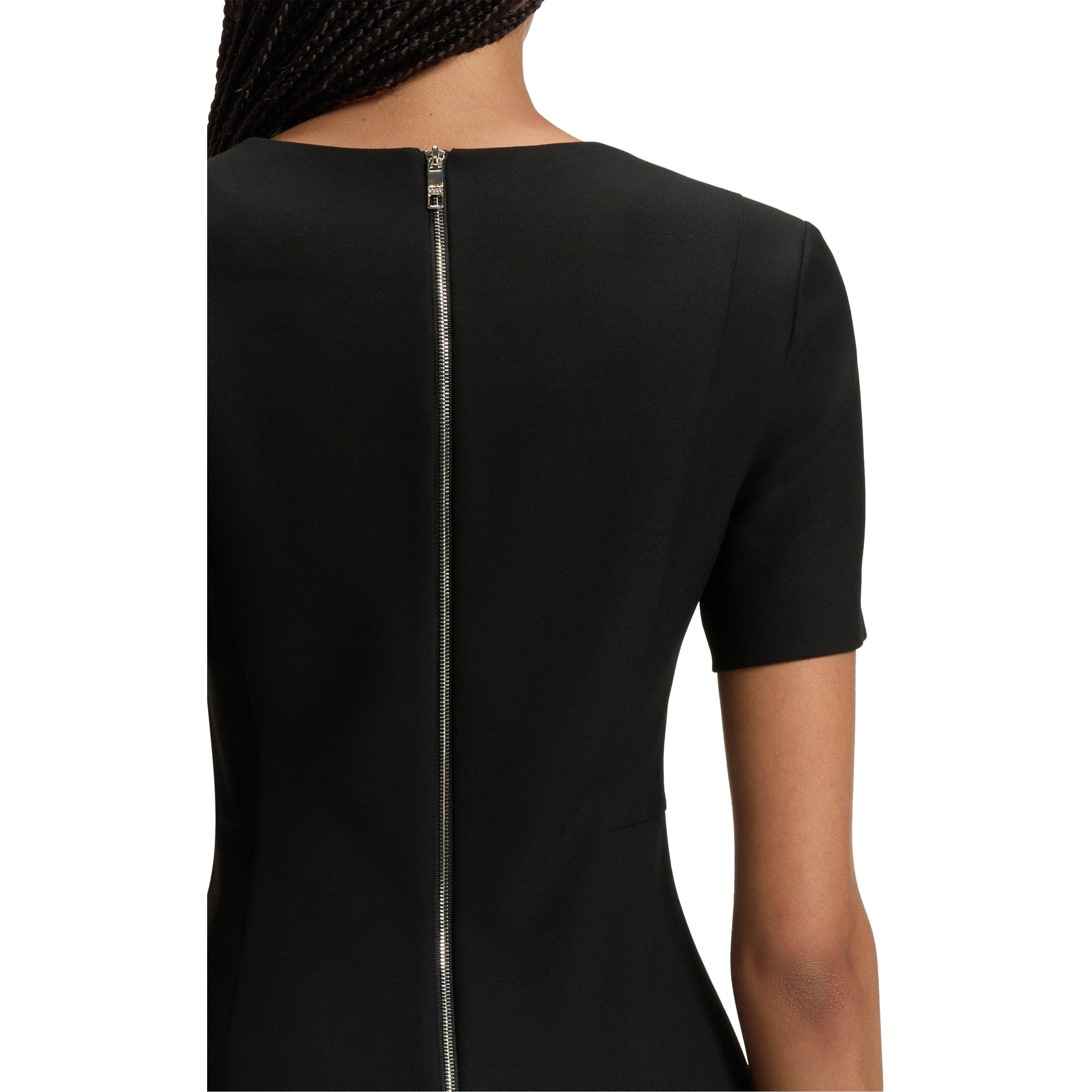 Black - Boss - Women's Damaisa T-Shirt Dress - 4