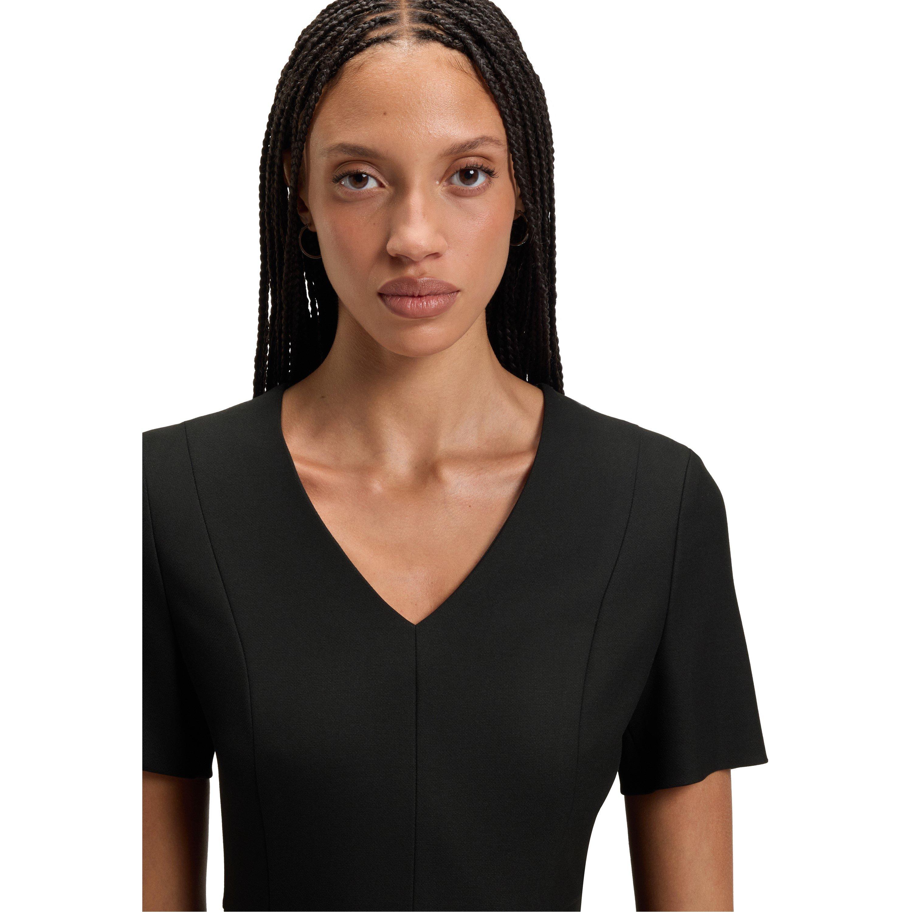 Black - Boss - Women's Damaisa T-Shirt Dress - 5