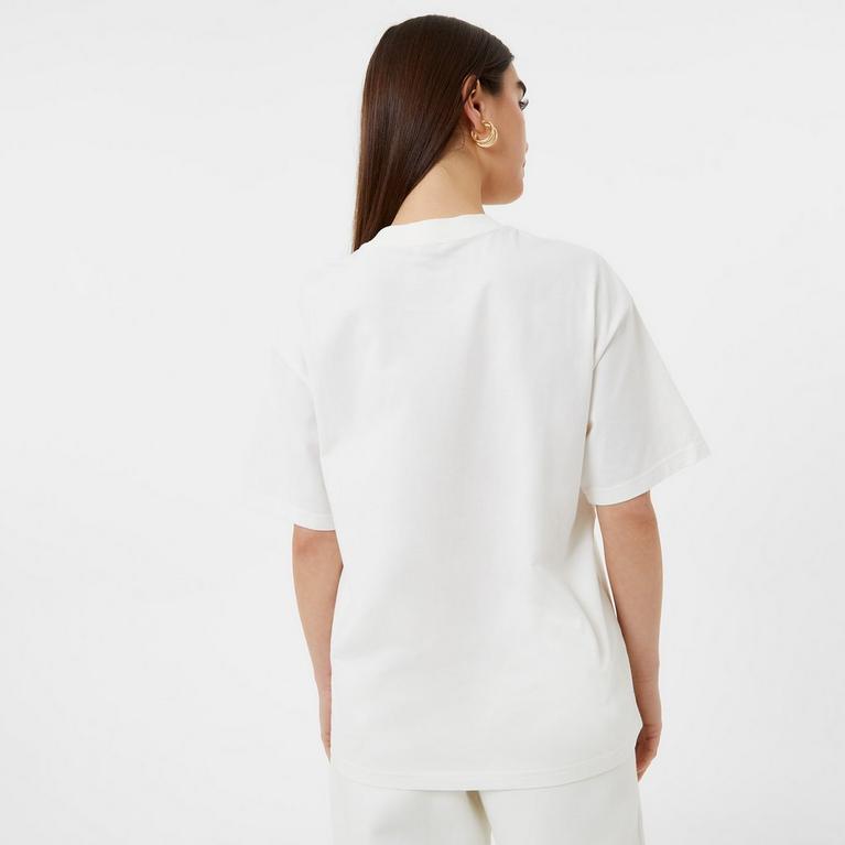 Blanc - Jack Wills - New Balance T-shirt met logo en lange mouwen in bordeauxrood - 2