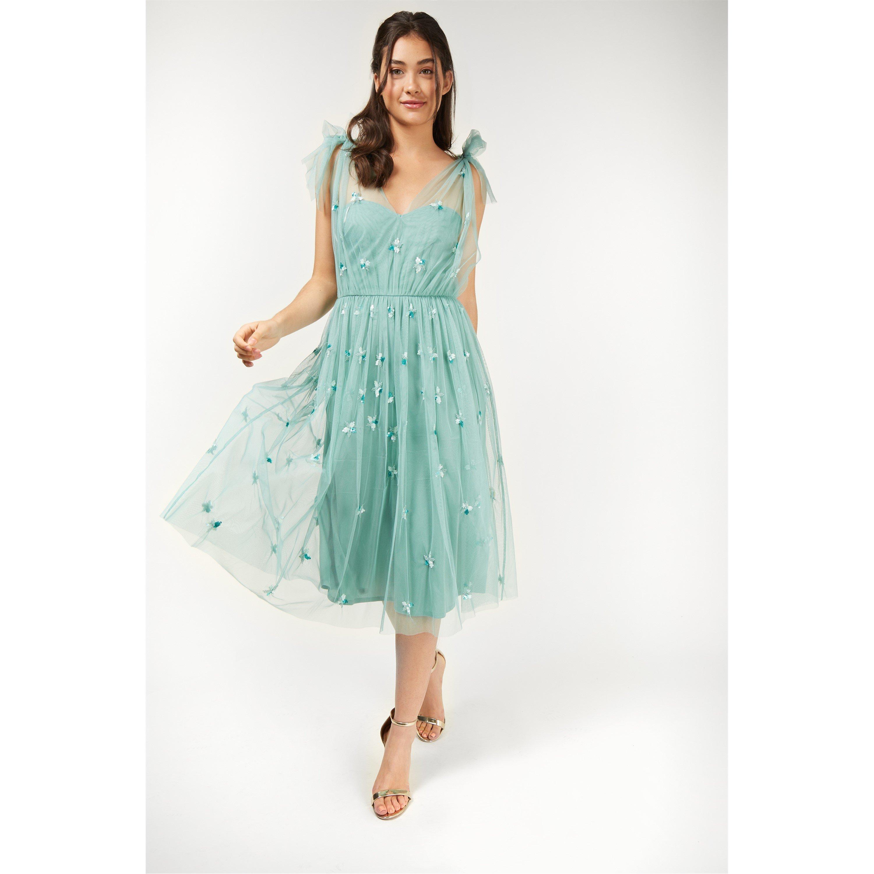 Green - Little Mistress - Women's Maxi Dress - 1