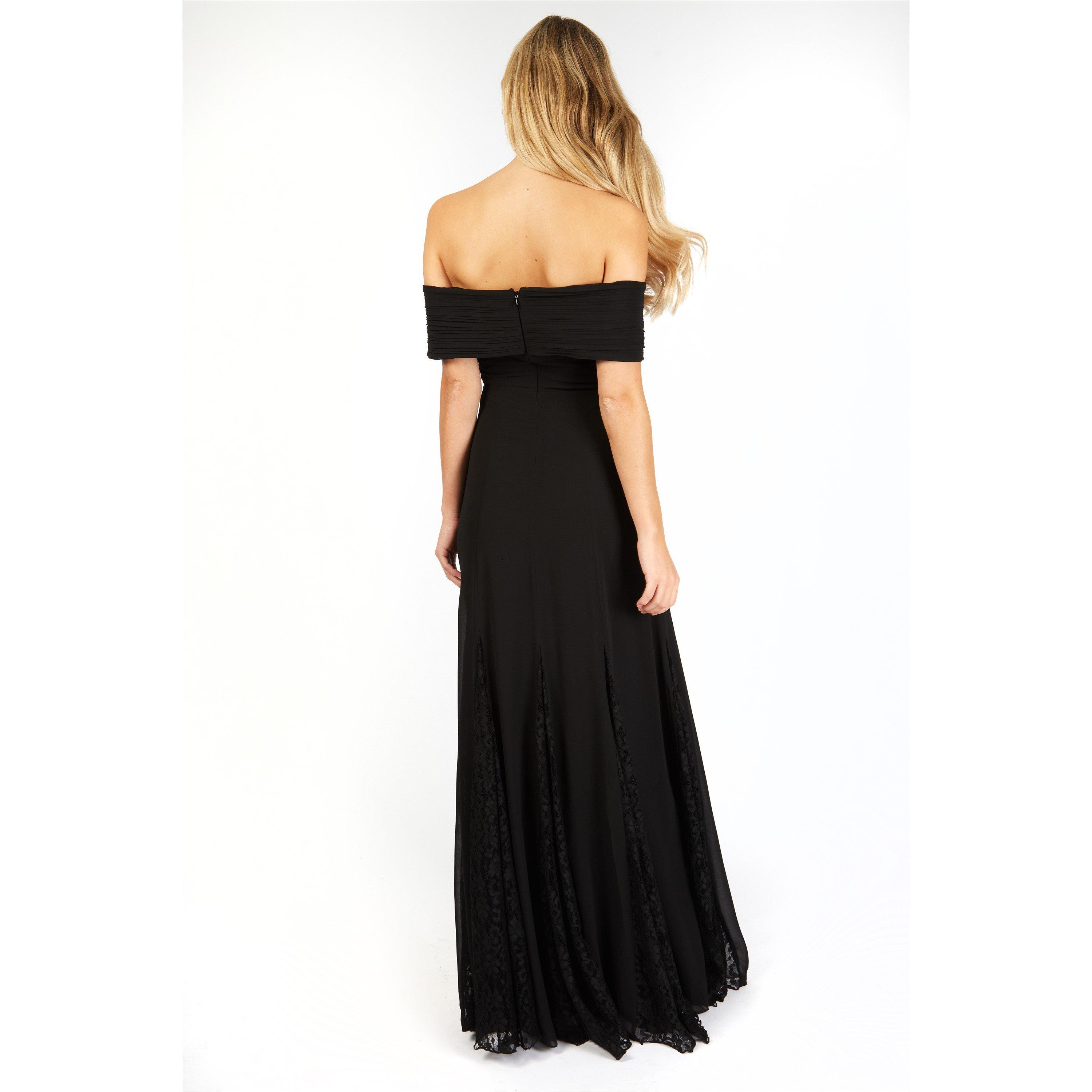 Black - Little Mistress - Maxi Dress - 2