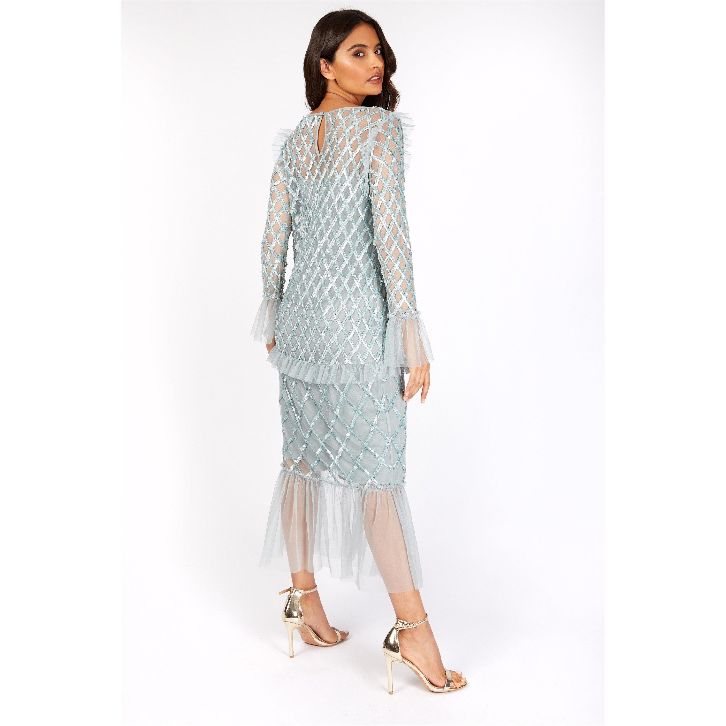 Celestial Blue - Little Mistress - Maxi Dress - 2