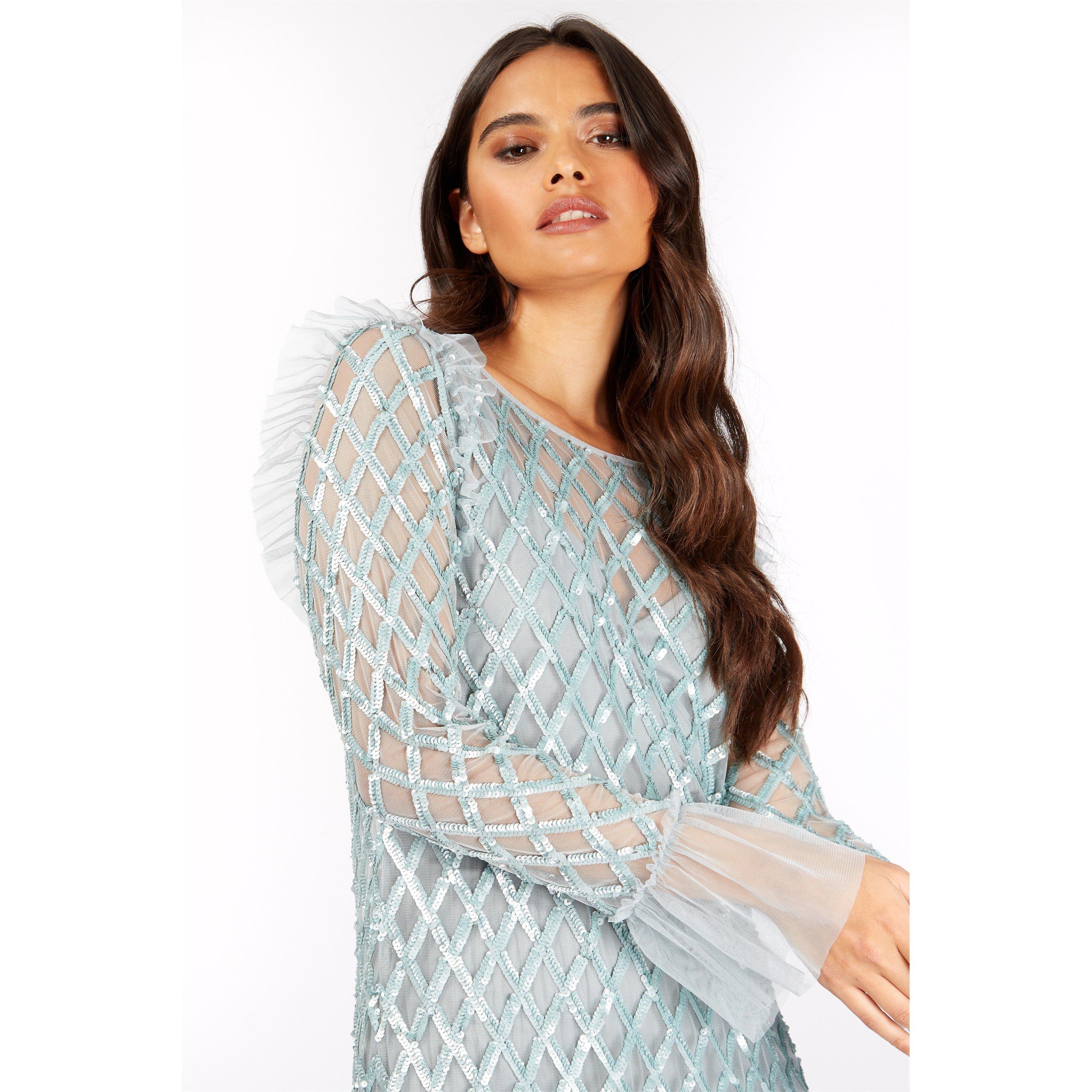 Celestial Blue - Little Mistress - Maxi Dress - 3