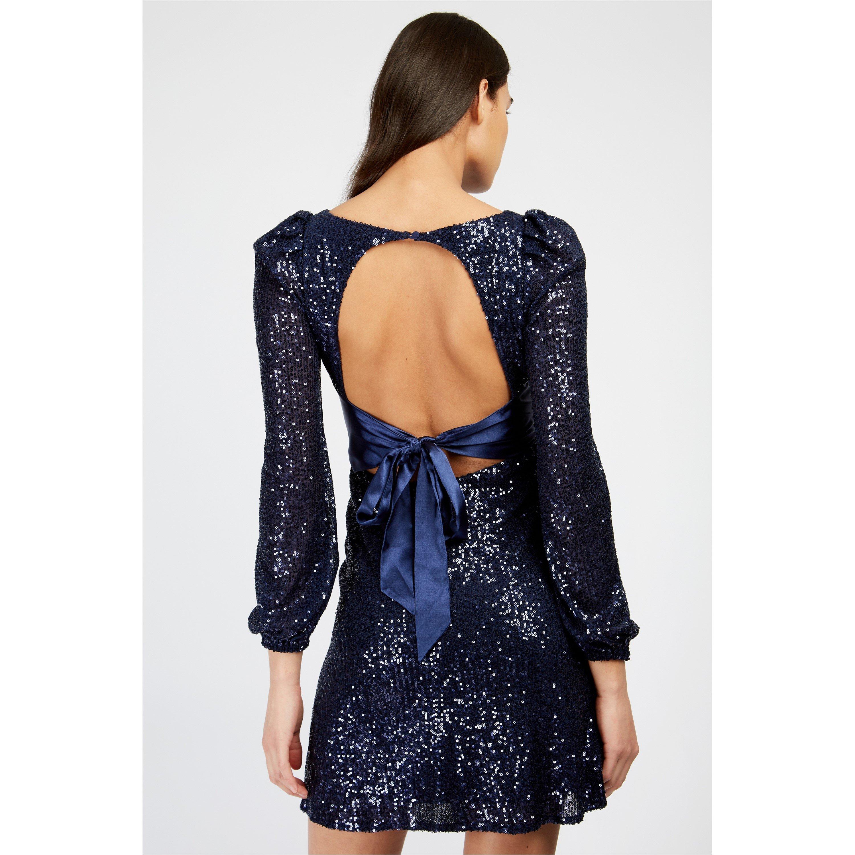 Navy - Little Mistress - Mini Dress - 3