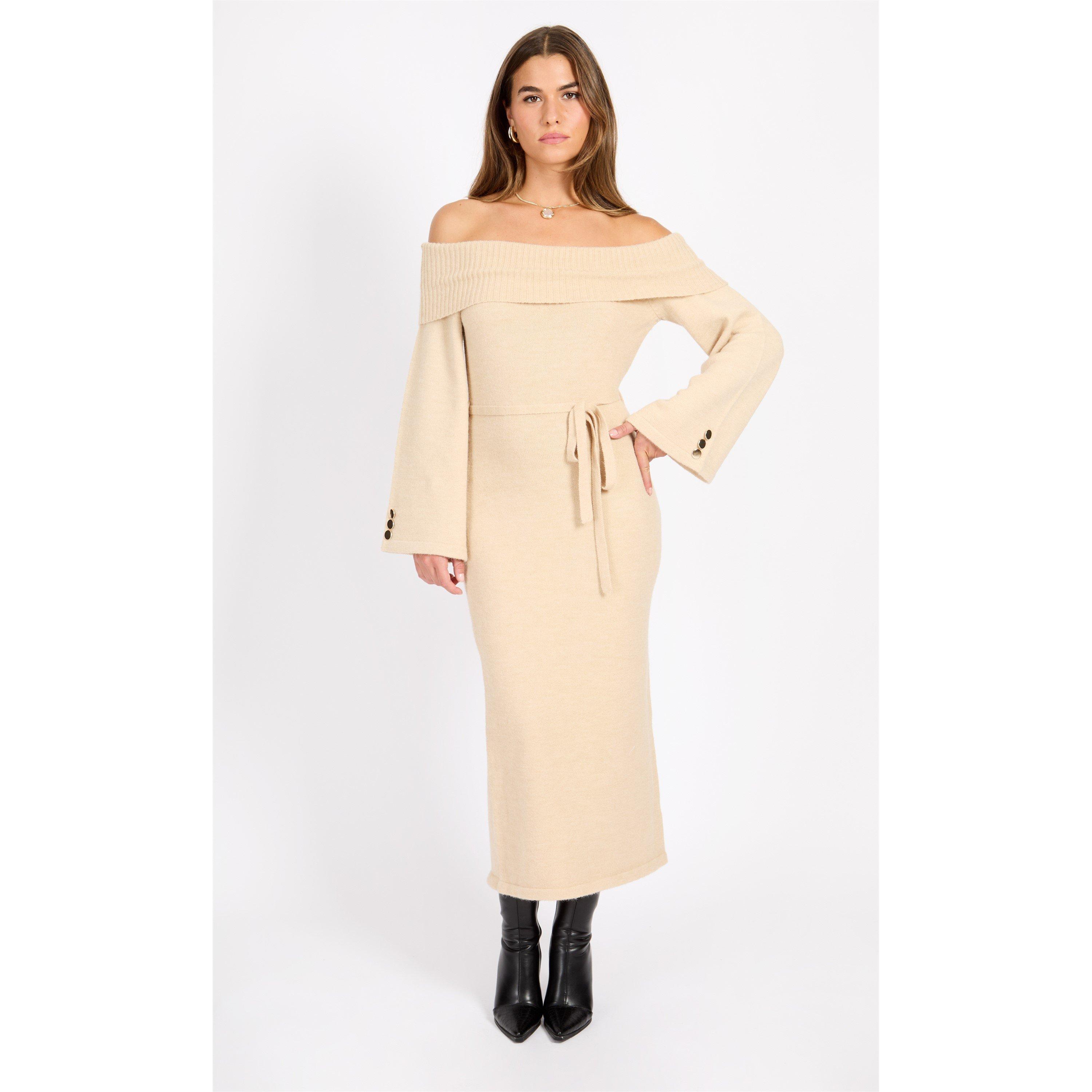 Natural - Little Mistress - Women's Maxi Dress - 1