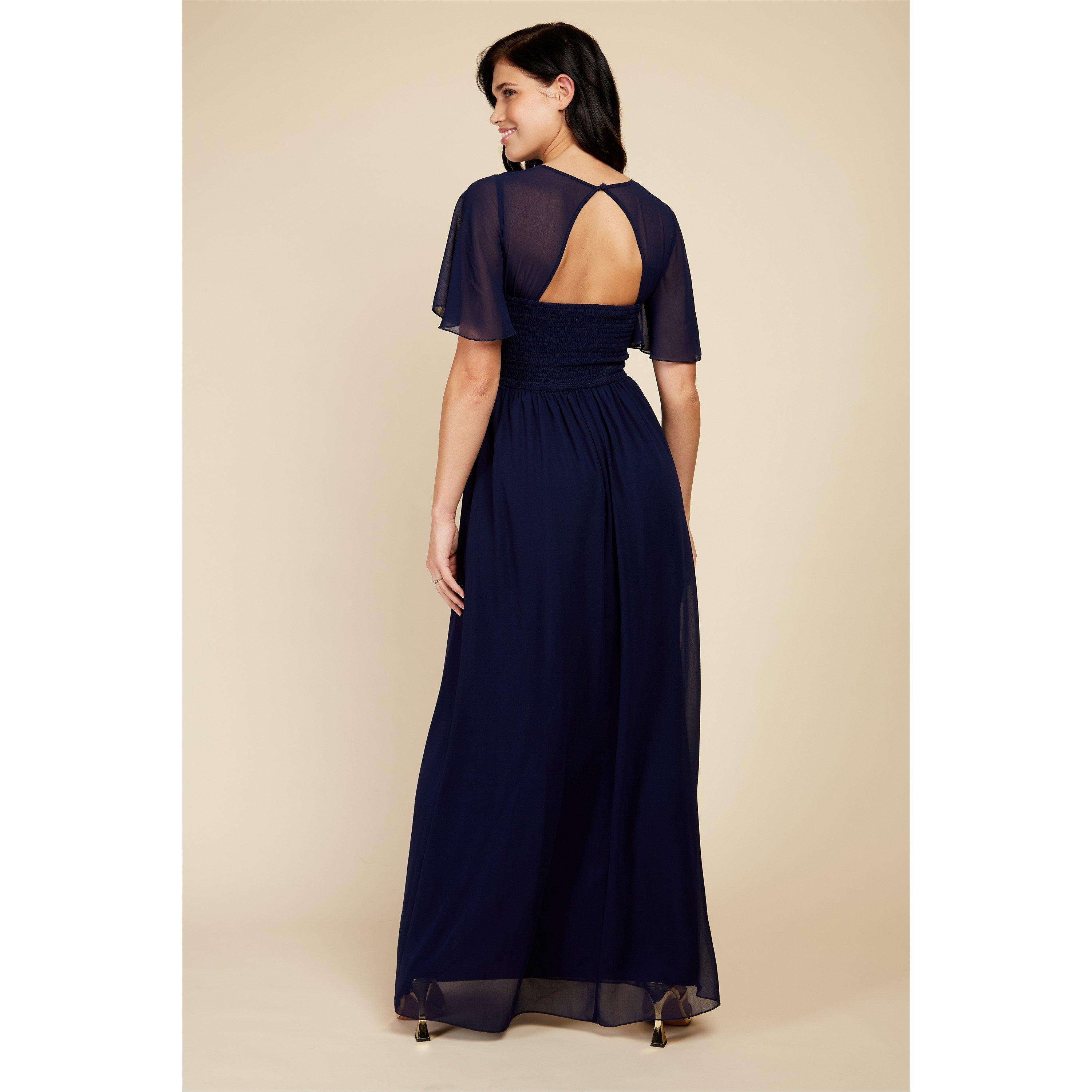 Navy - Little Mistress - Maxi Dress - 2