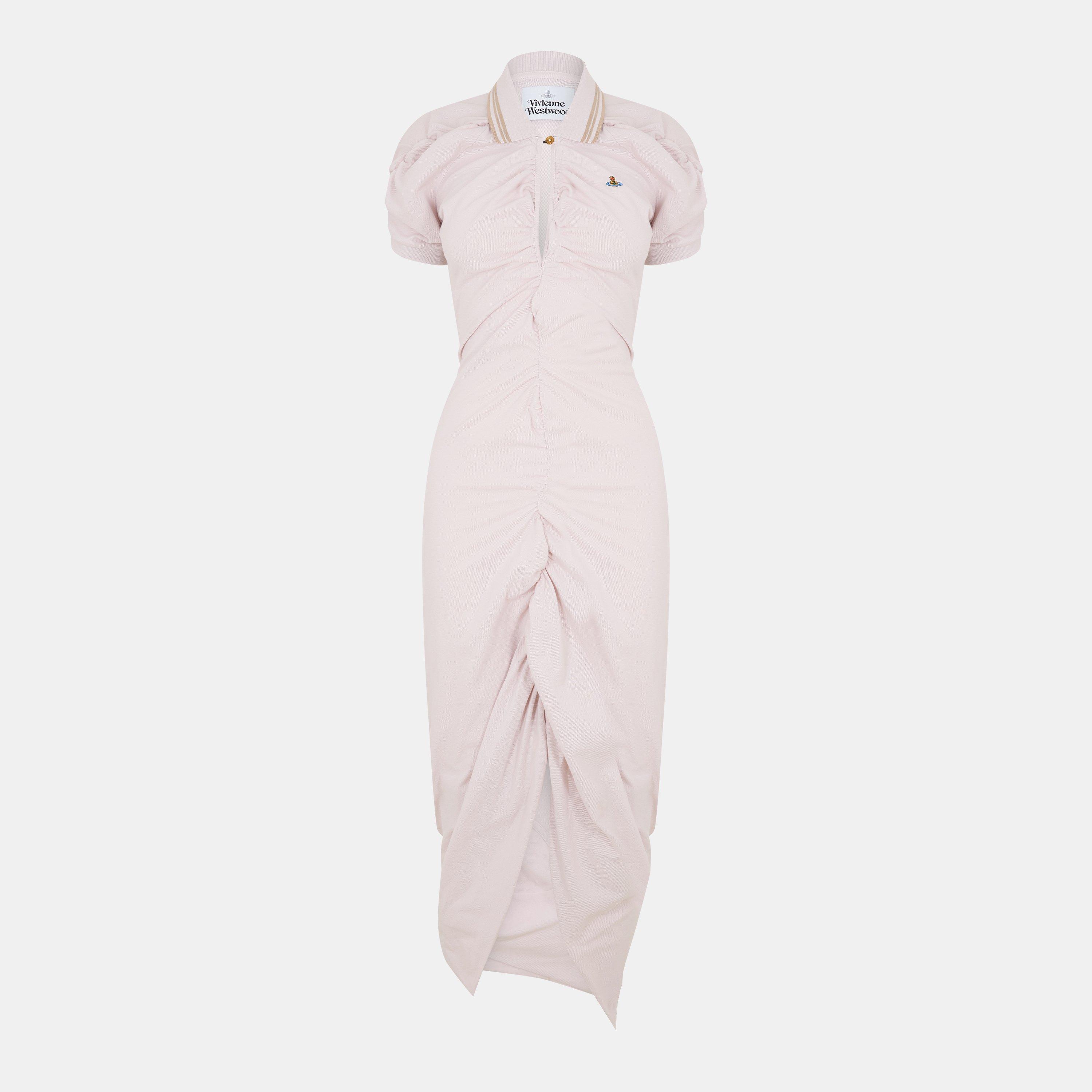 Vivienne Westwood Women's Viv Pulling Long Maxi Dress - Lilac - Size 8 (XS)