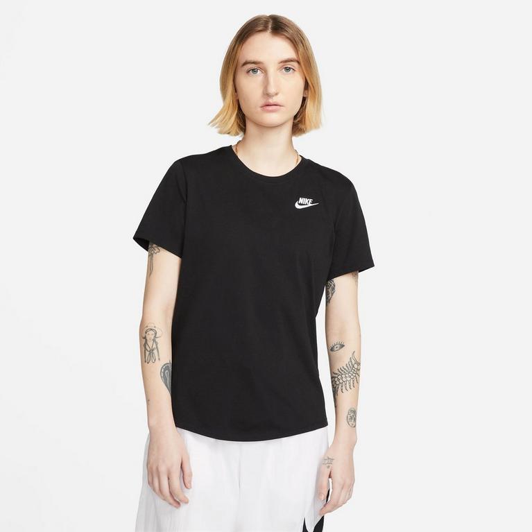Nike, Sportswear Club Essentials Womens T Shirt, Regular Fit T-Shirts