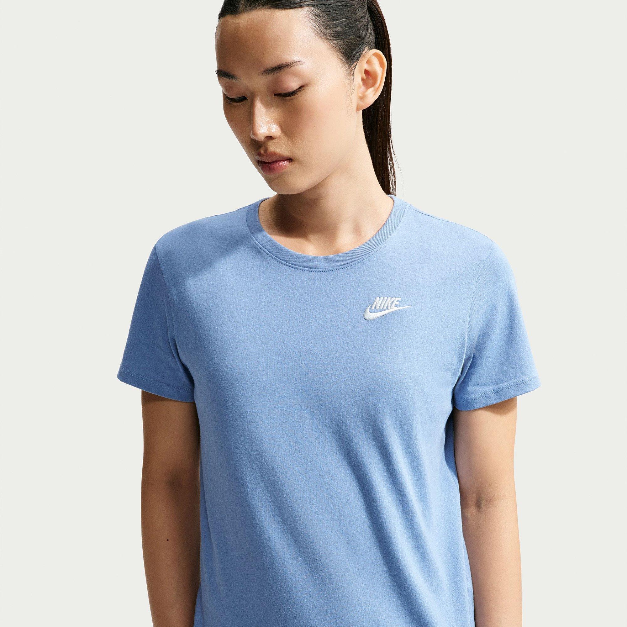 Work Blue - Nike - Sportswear Club Essentials Womens T Shirt - 2