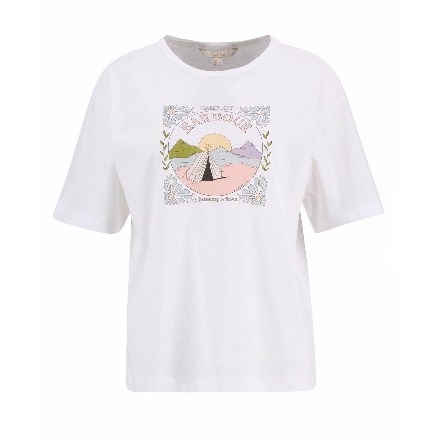 White - Barbour - Women's T-Shirt - 1