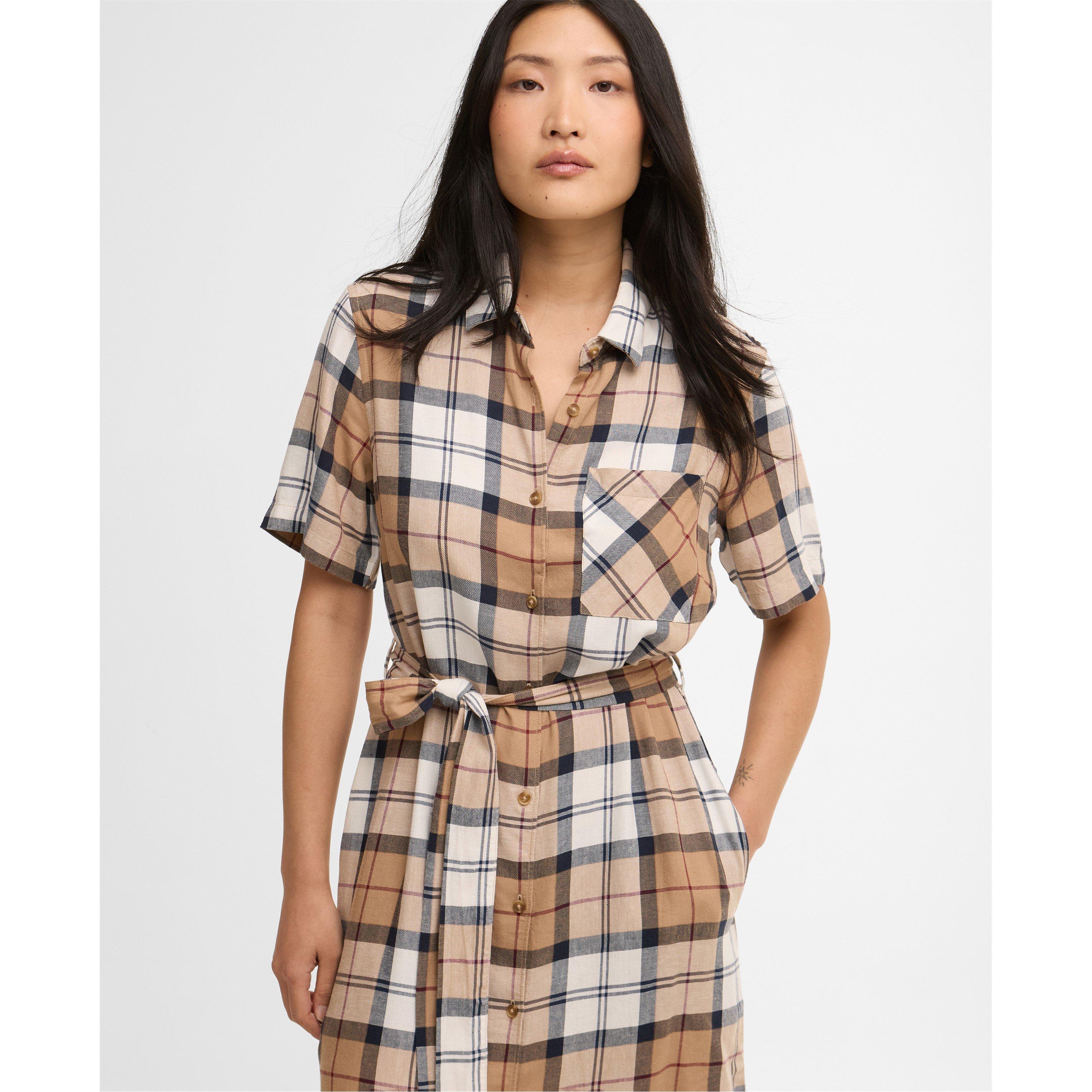 Hessian Tartan - Barbour - B.Li Fern Midi Drs Ld63 - 4