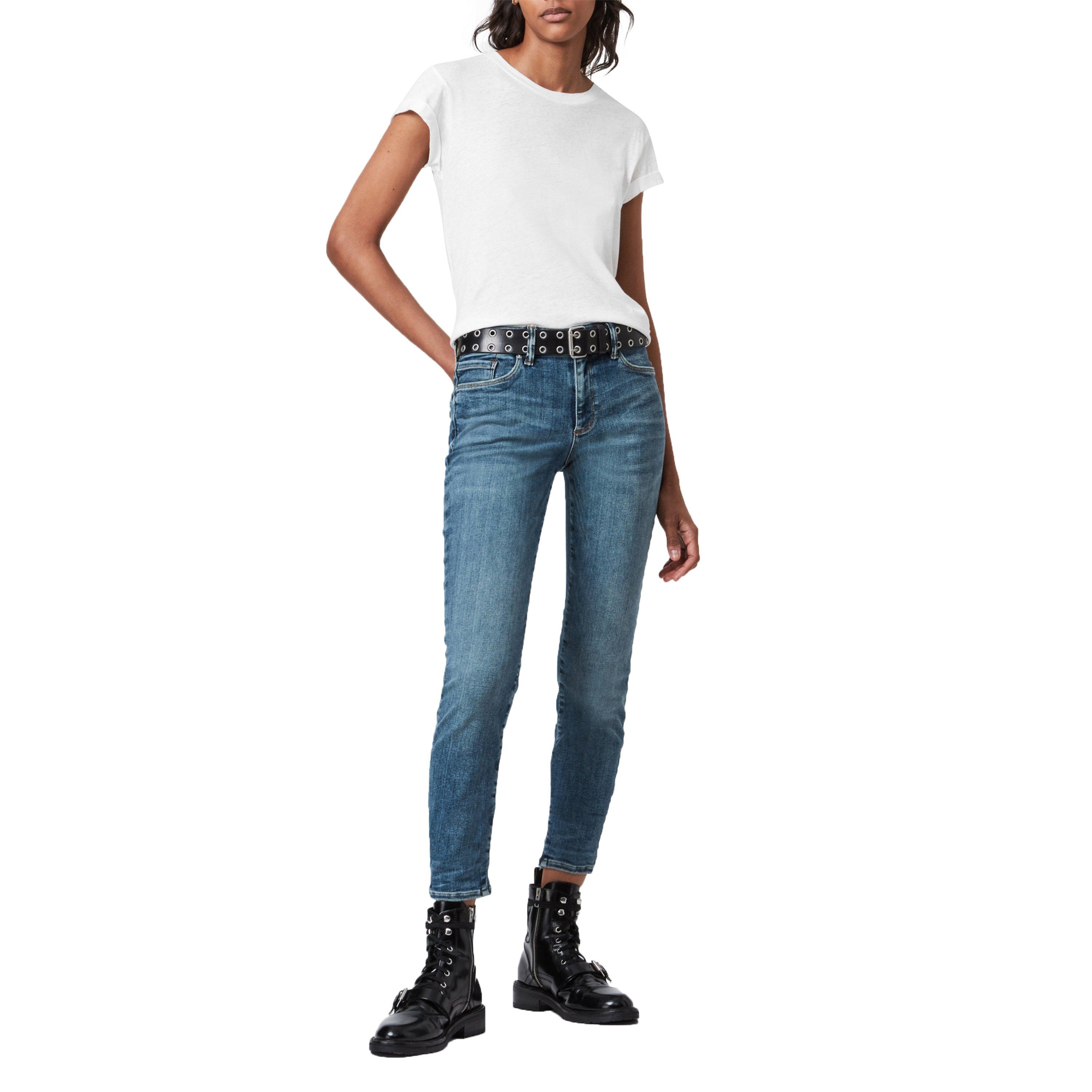 Chalk White - AllSaints - Anna T-shirt - 3