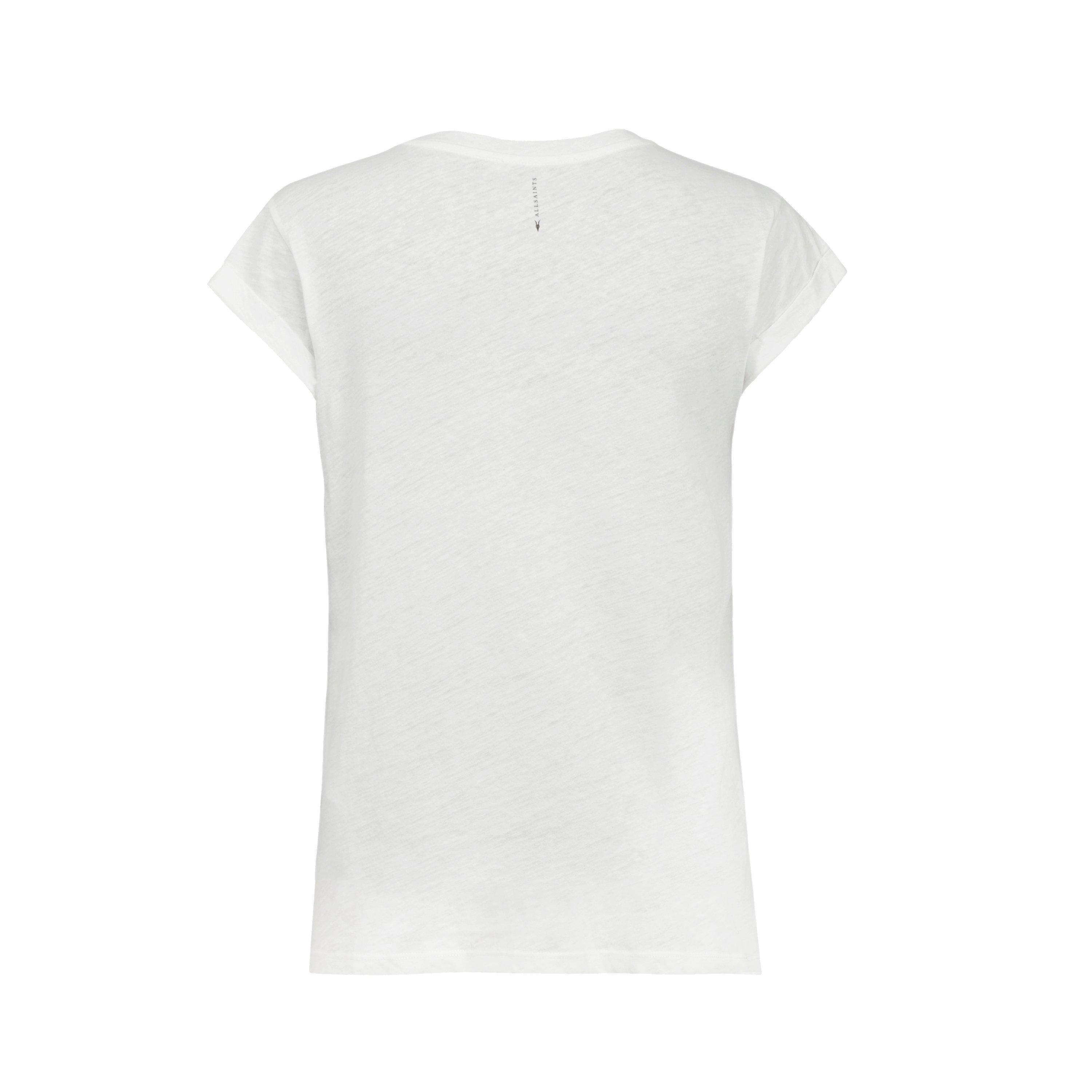Chalk White - AllSaints - Anna T-shirt - 4