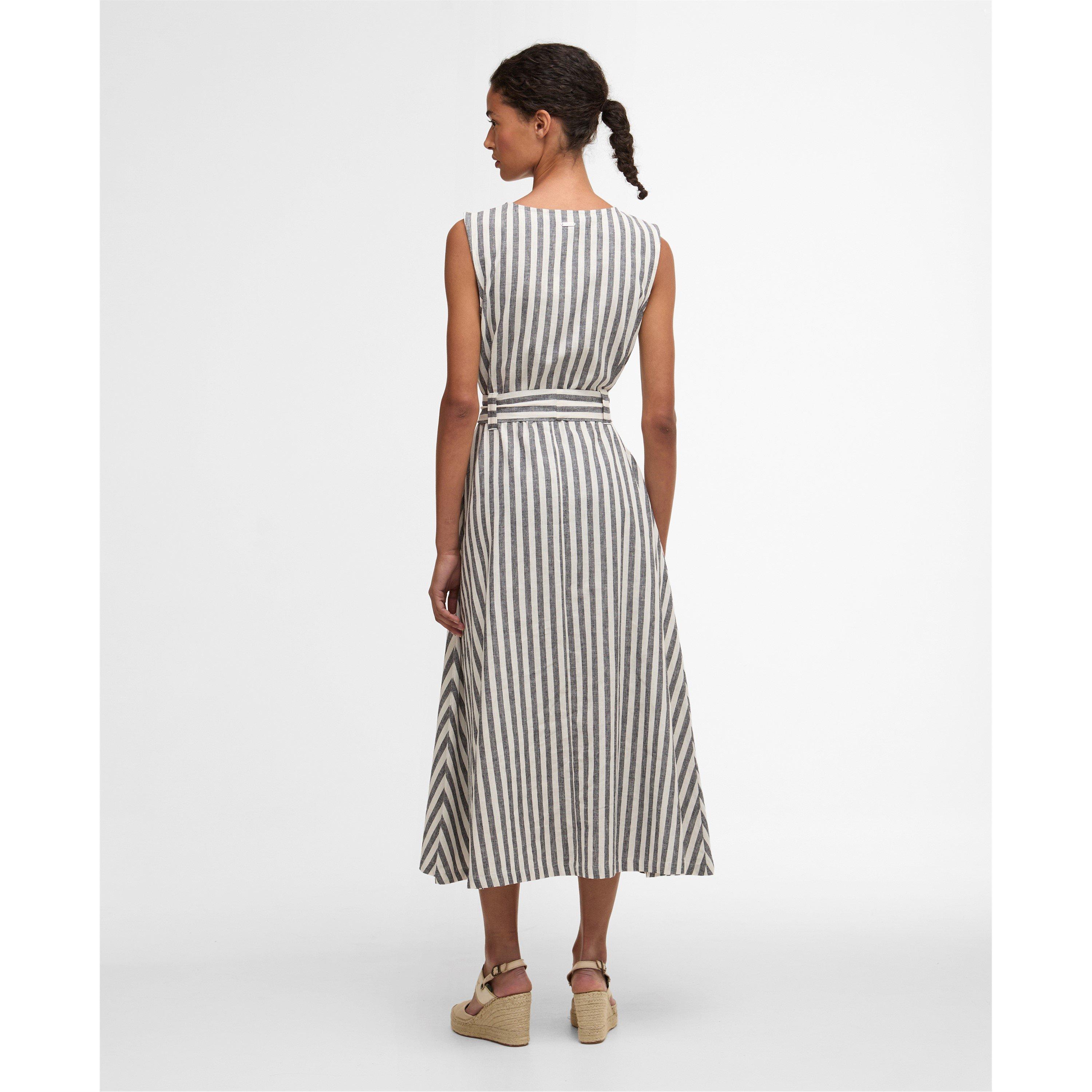 Dark Navy - Barbour - B.Li Inez Midi Drs Ld63 - 3