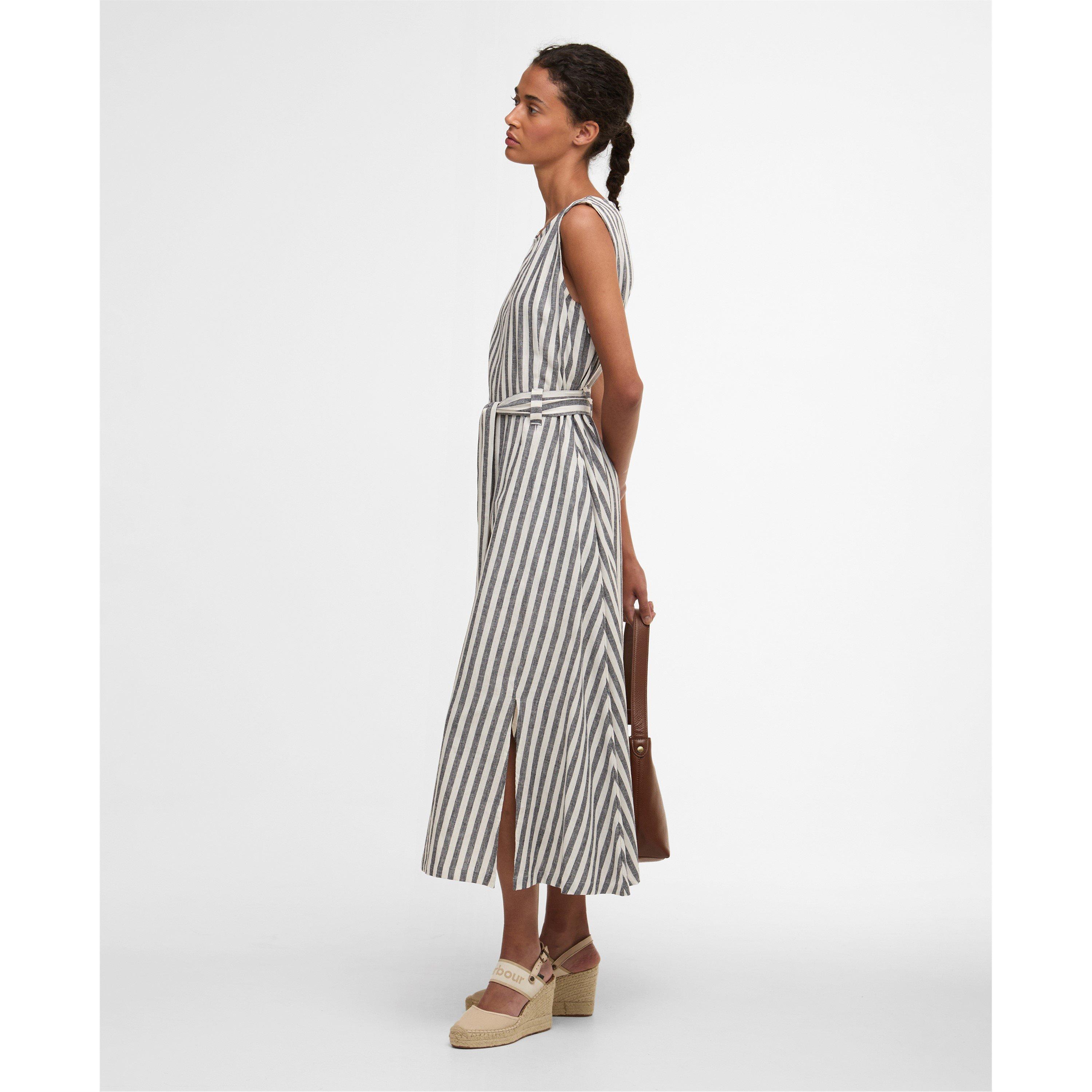 Dark Navy - Barbour - B.Li Inez Midi Drs Ld63 - 6