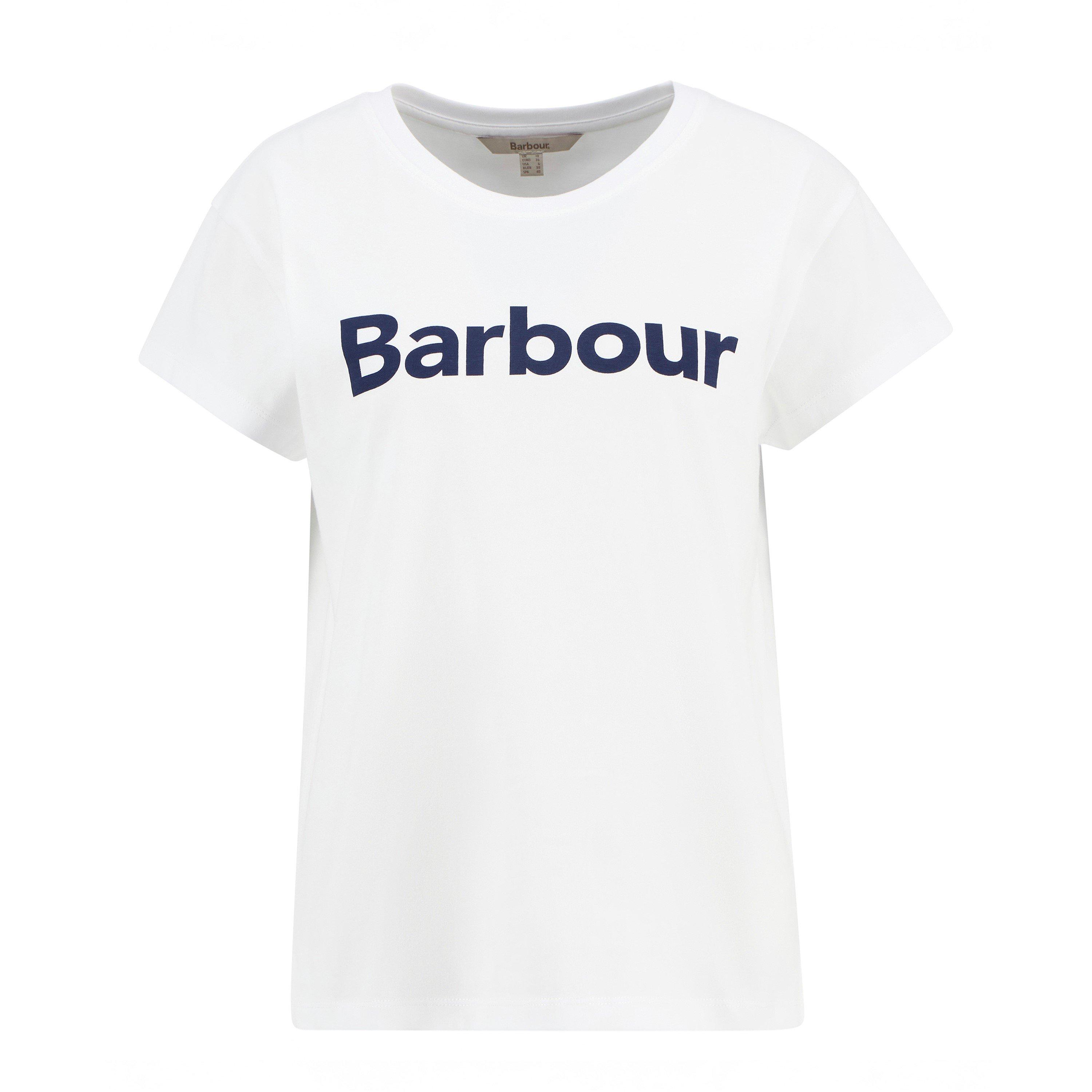 Barbour Women's Hartland T-Shirt - White - 10 (S)