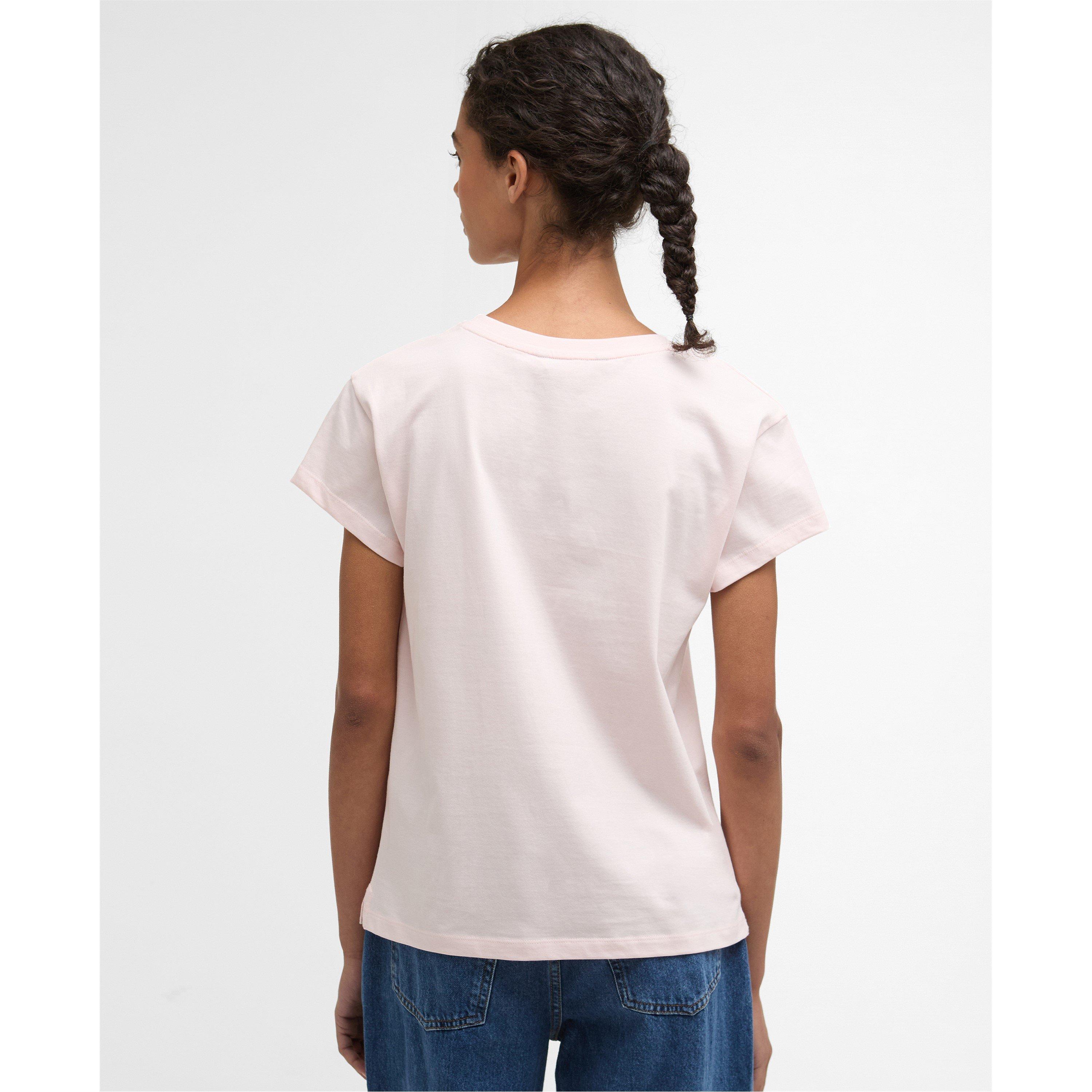 Pink - Barbour - Womens Hartland T-Shirt - 3