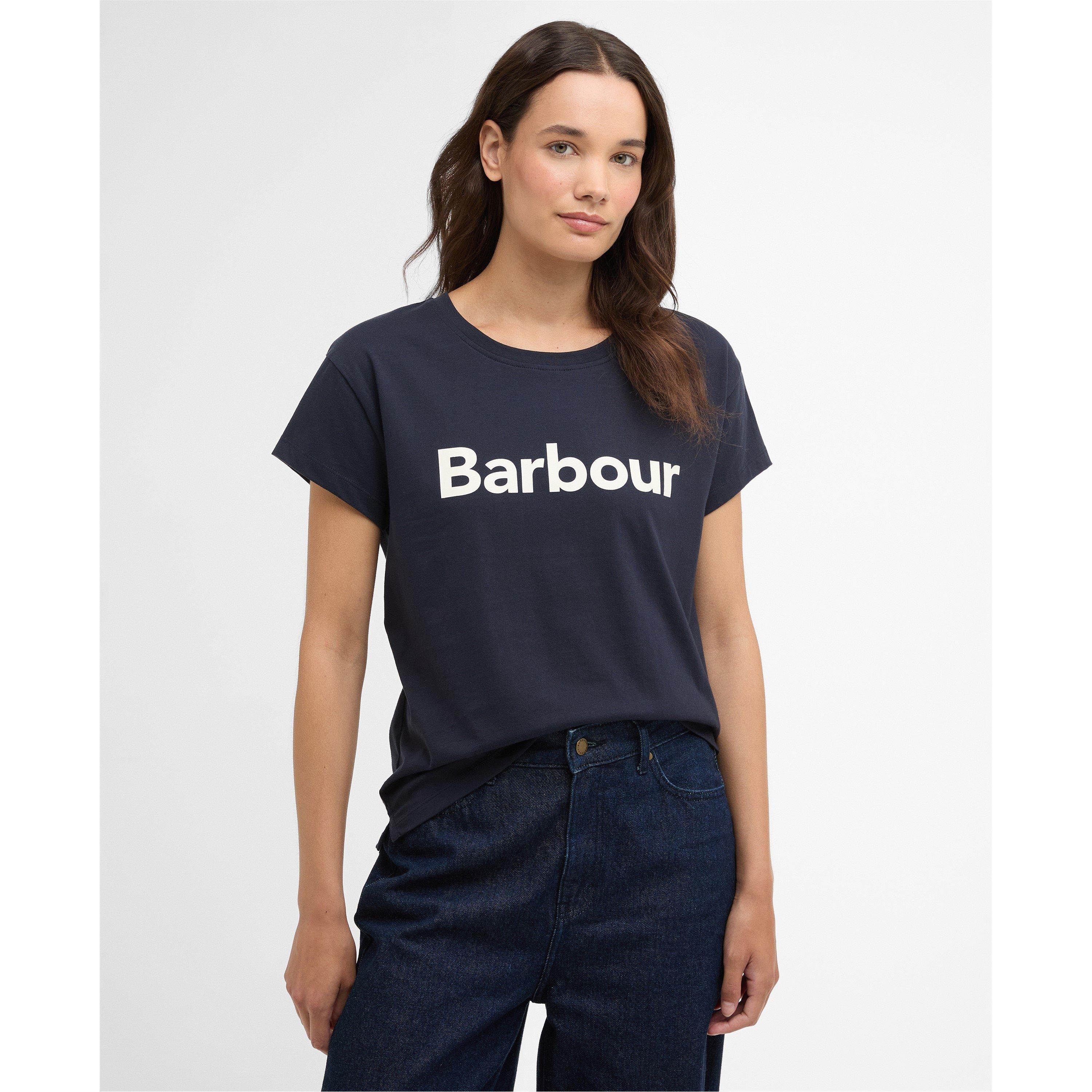 Navy - Barbour - Womens Hartland T-Shirt - 2