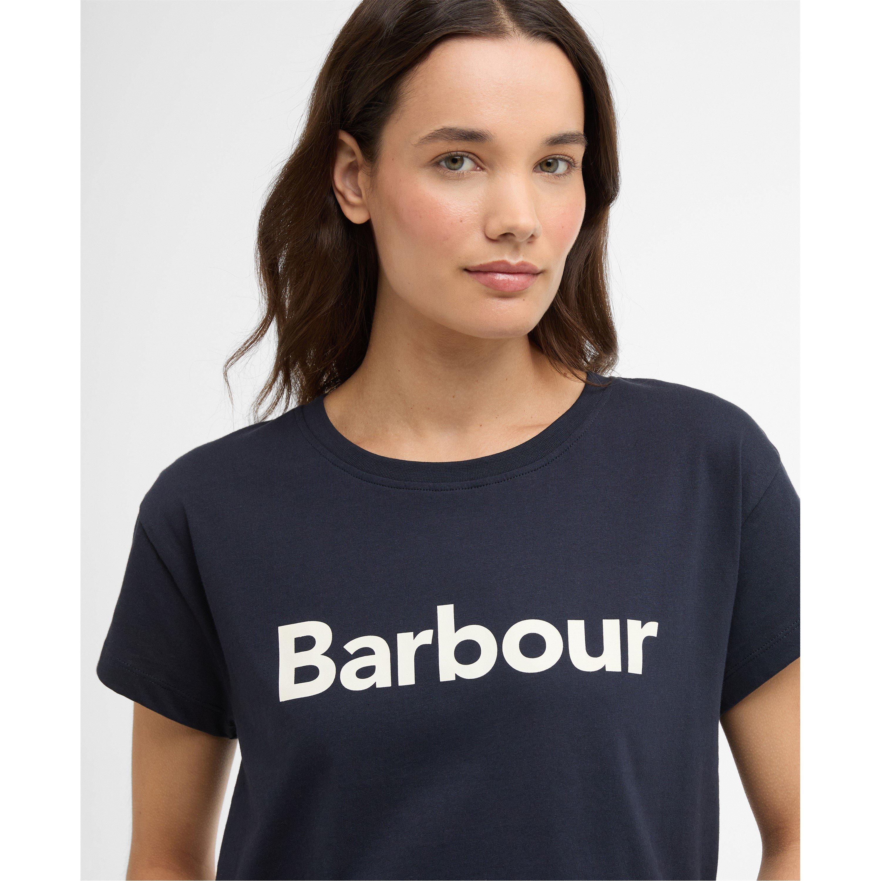 Navy - Barbour - Womens Hartland T-Shirt - 4