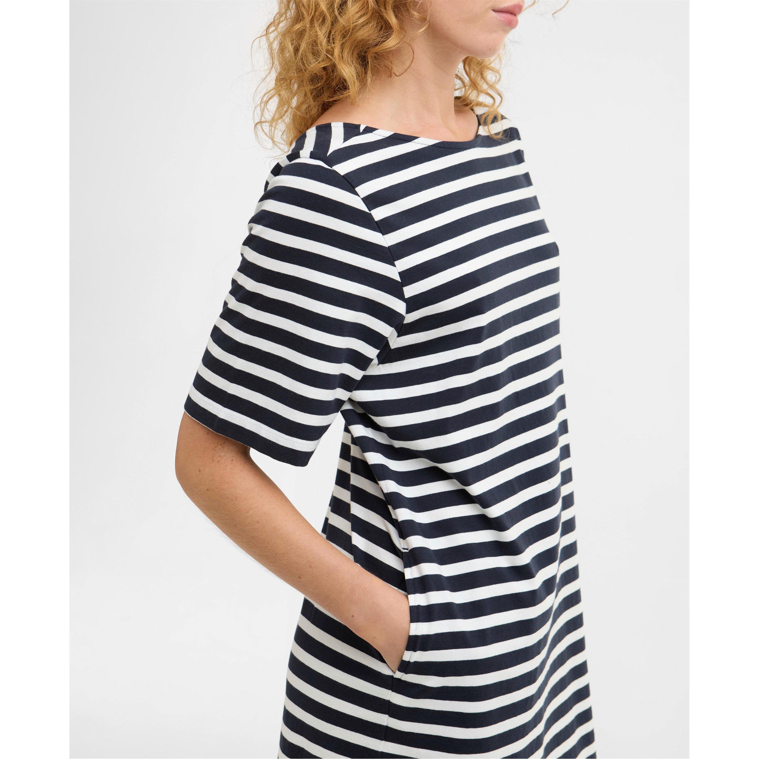 Navy Stripe - Barbour - B.Li Lucinda Mni Drs Ld63 - 4