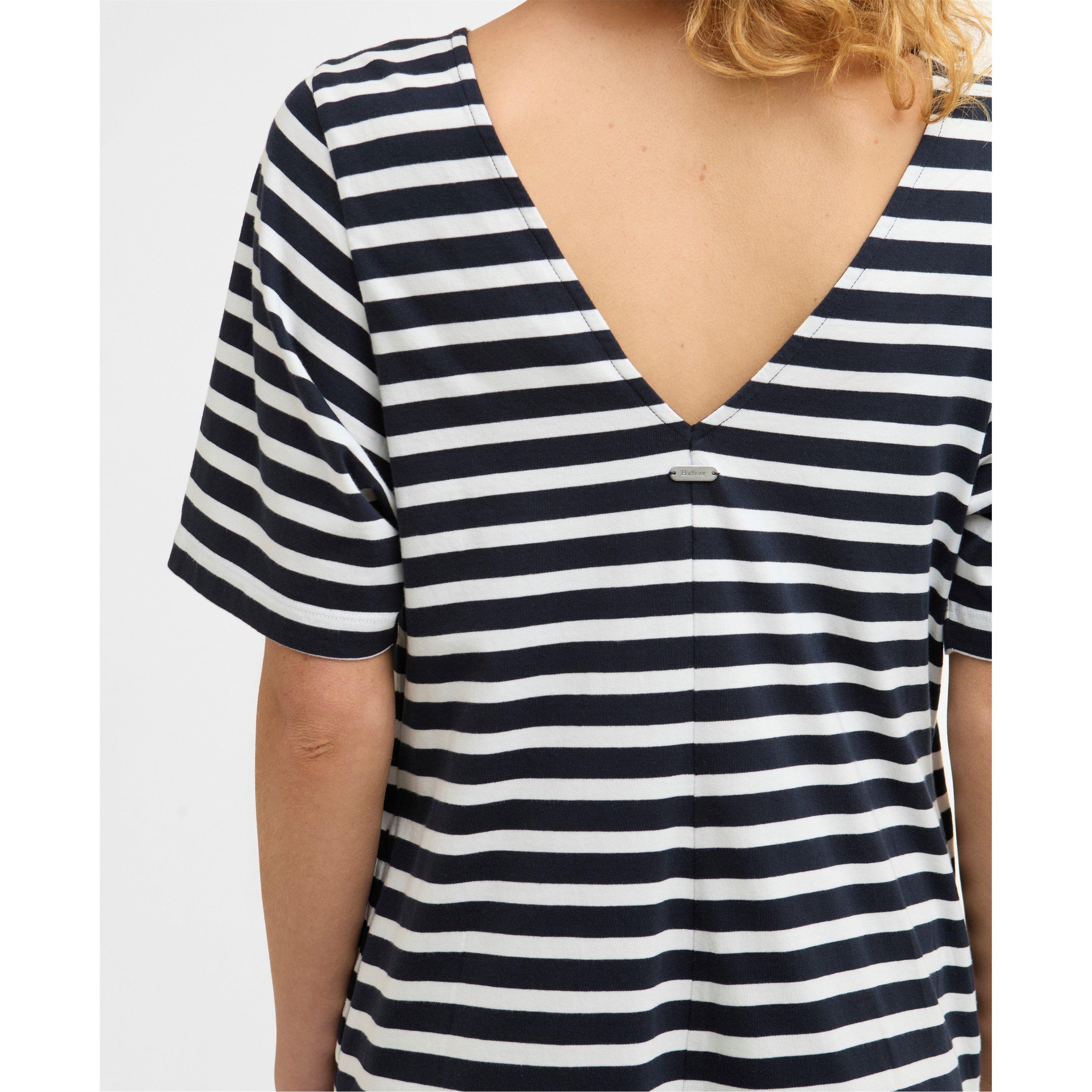 Navy Stripe - Barbour - B.Li Lucinda Mni Drs Ld63 - 5