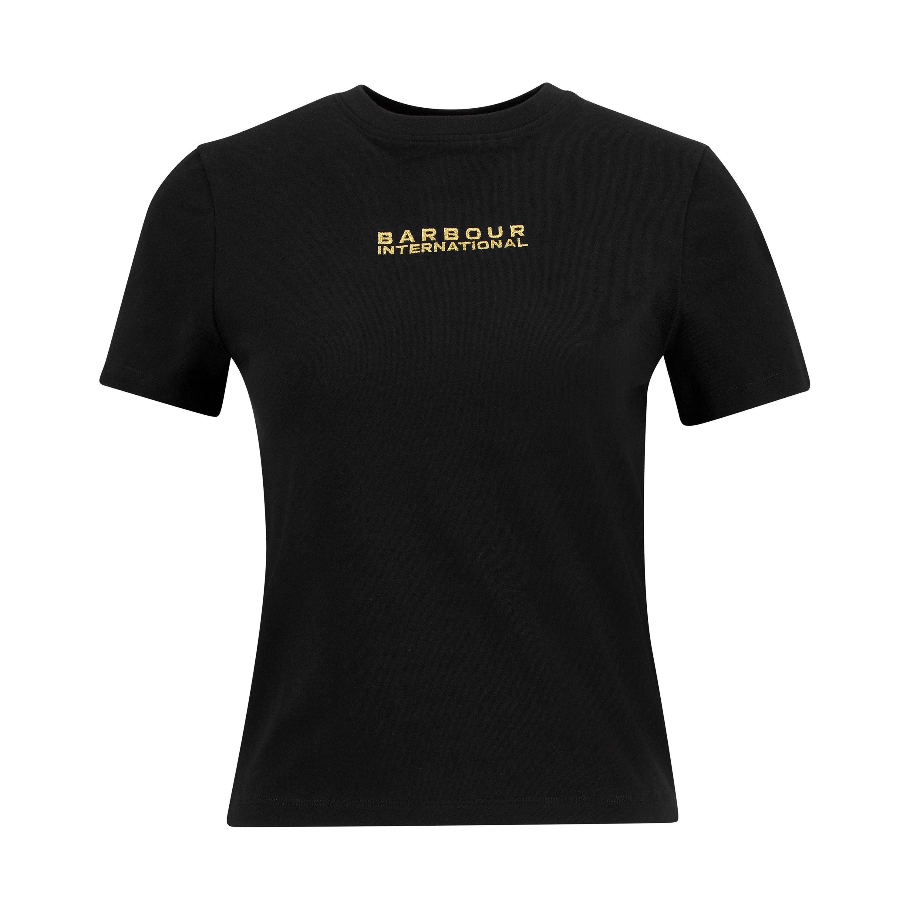 Barbour International Women's Devin T-Shirt - Black - 16 (XL)