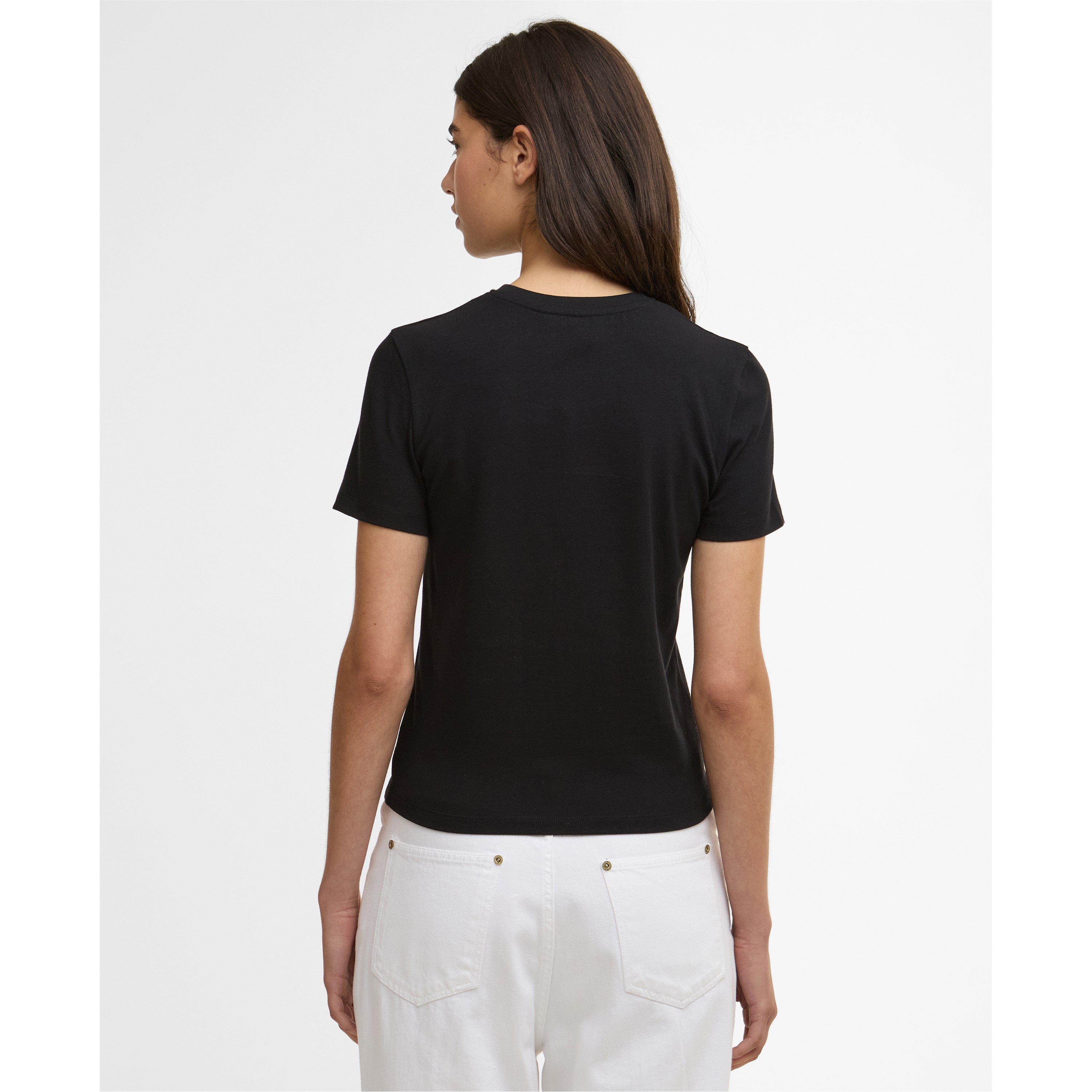 Black - Barbour International - Womens Devin T-Shirt - 3