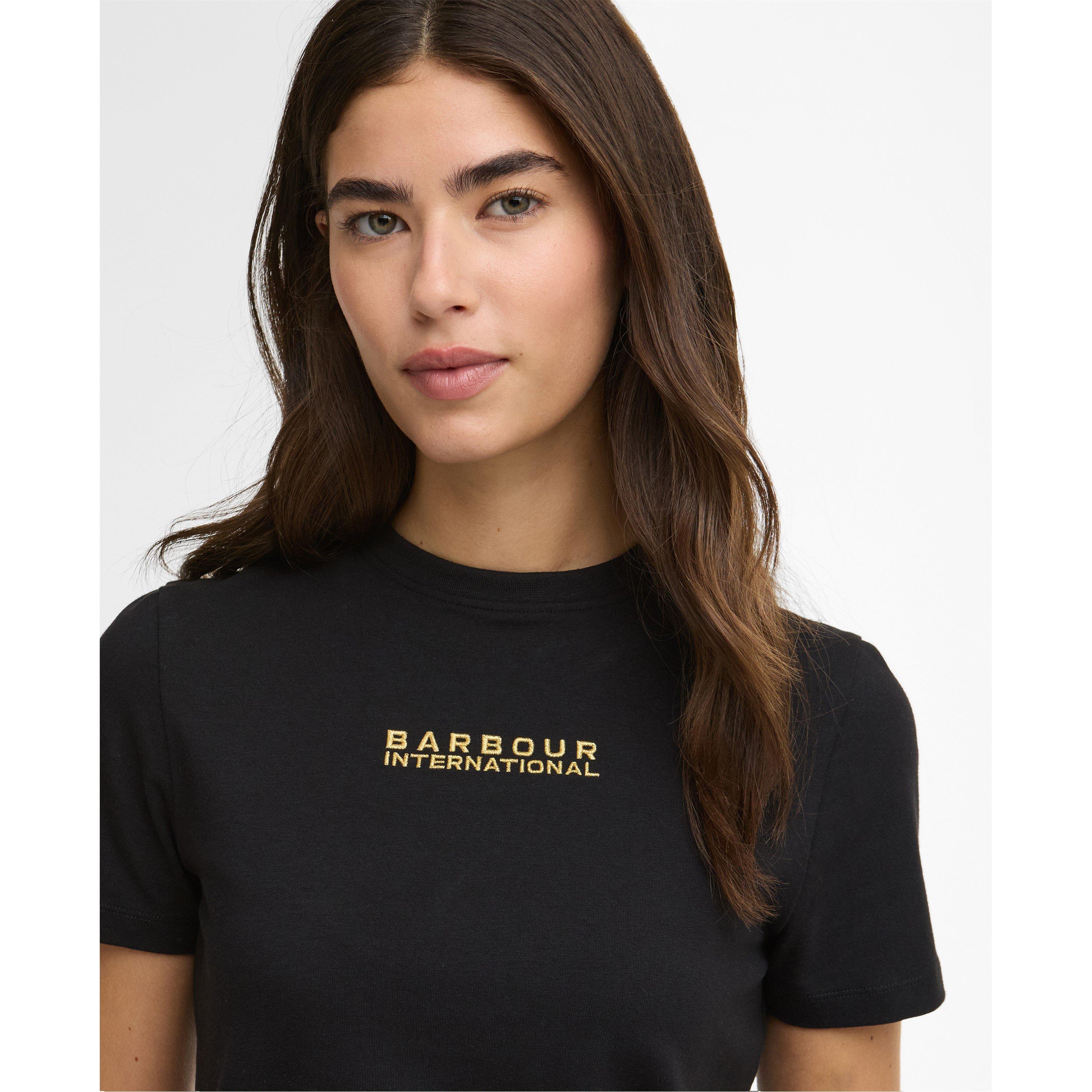Black - Barbour International - Womens Devin T-Shirt - 4