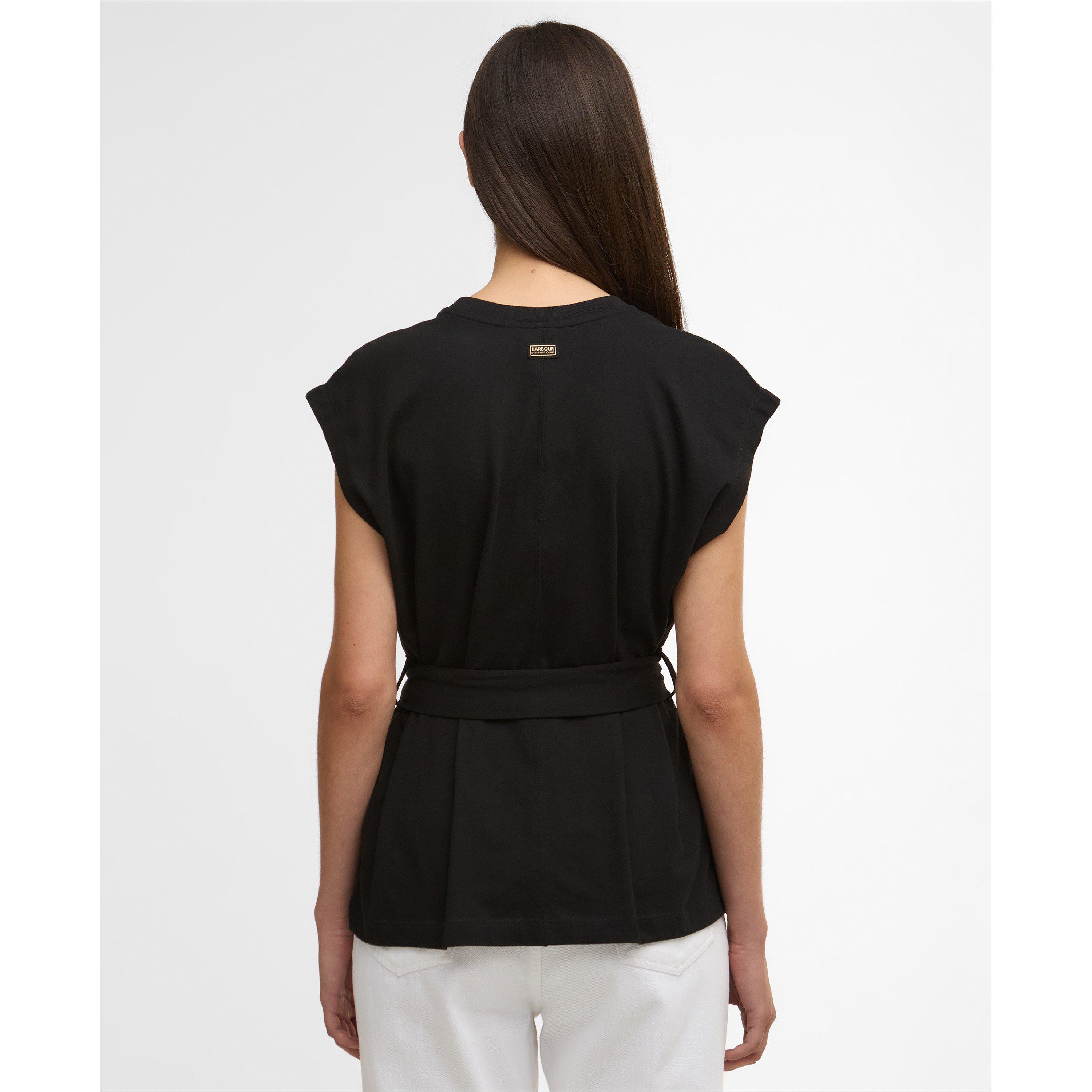 Black - Barbour International - Womens Alexis Top - 3